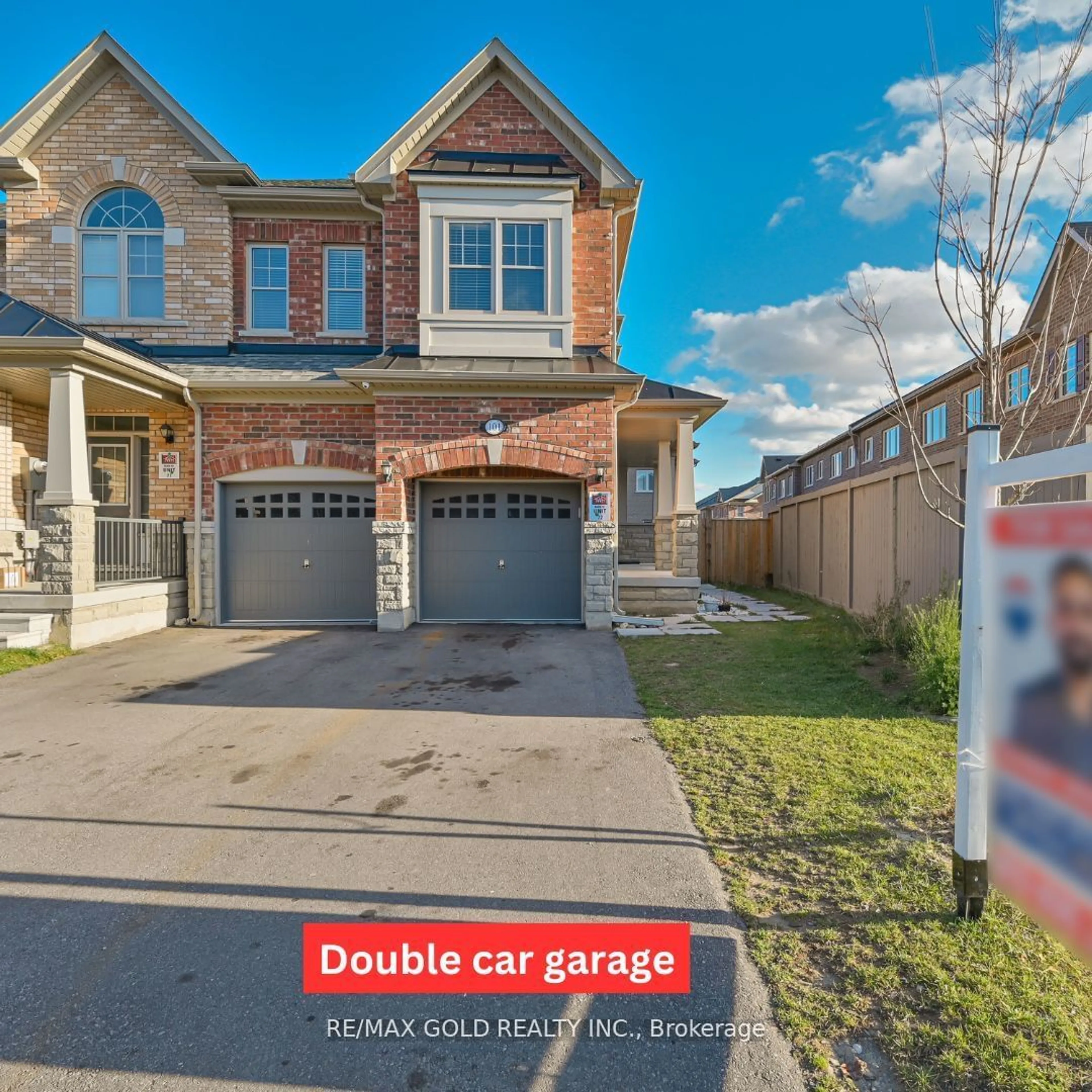 Home with brick exterior material for 101 Finegan Circ, Brampton Ontario L7A 4Z9