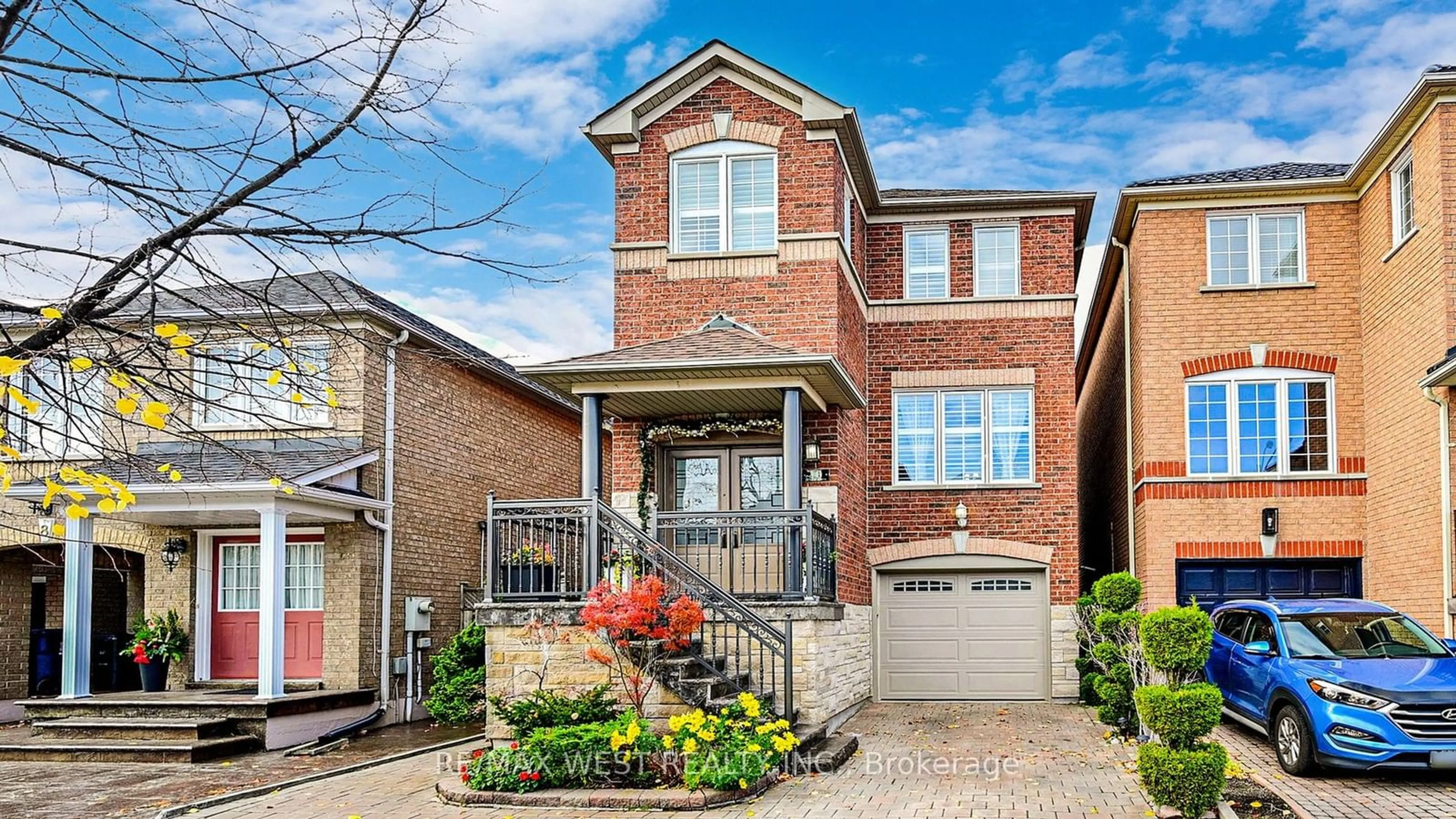 Home with brick exterior material for 10 Via Cassia Dr, Toronto Ontario M6M 5K8