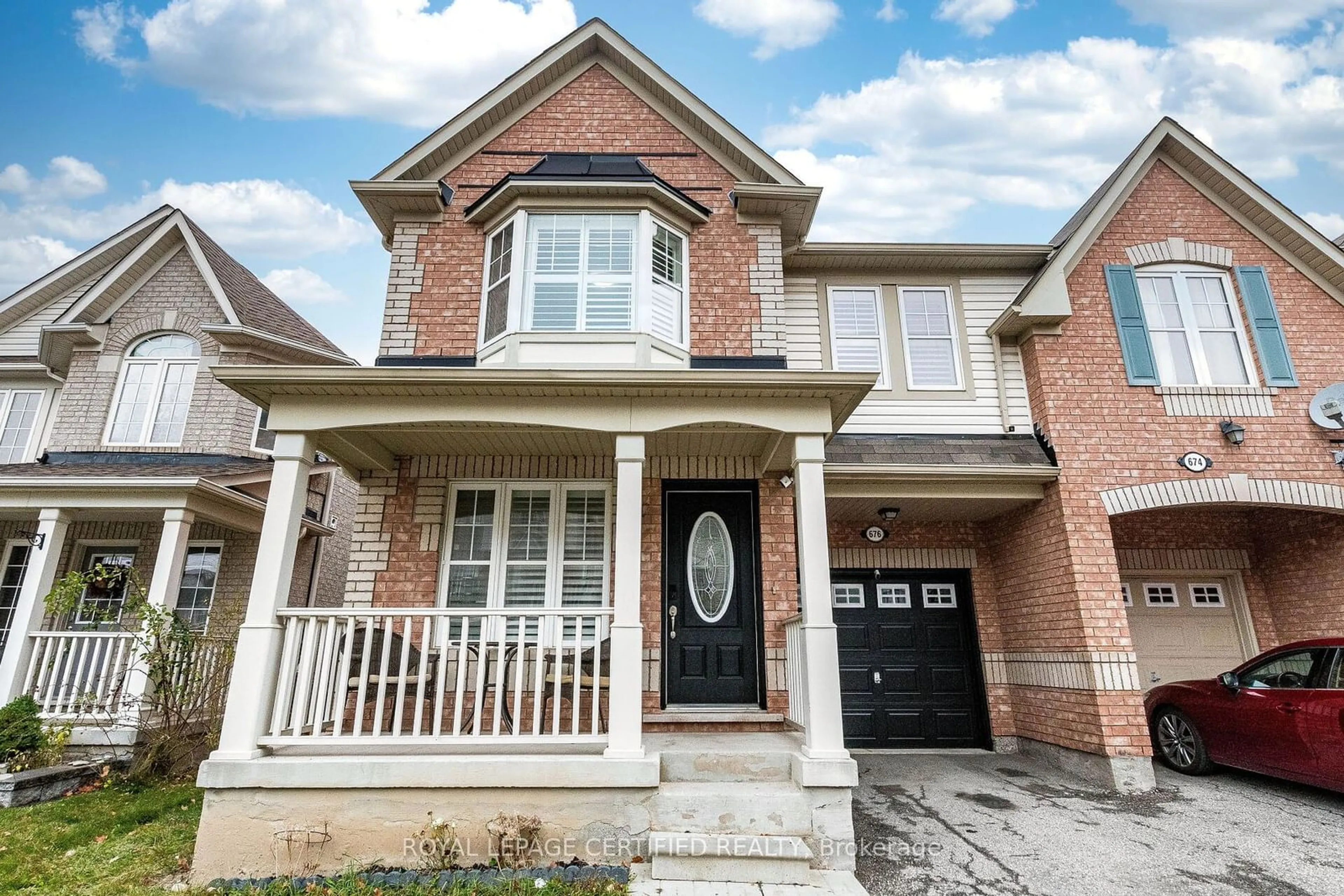 Home with brick exterior material for 676 Speyer Circ, Milton Ontario L9T 0Y6