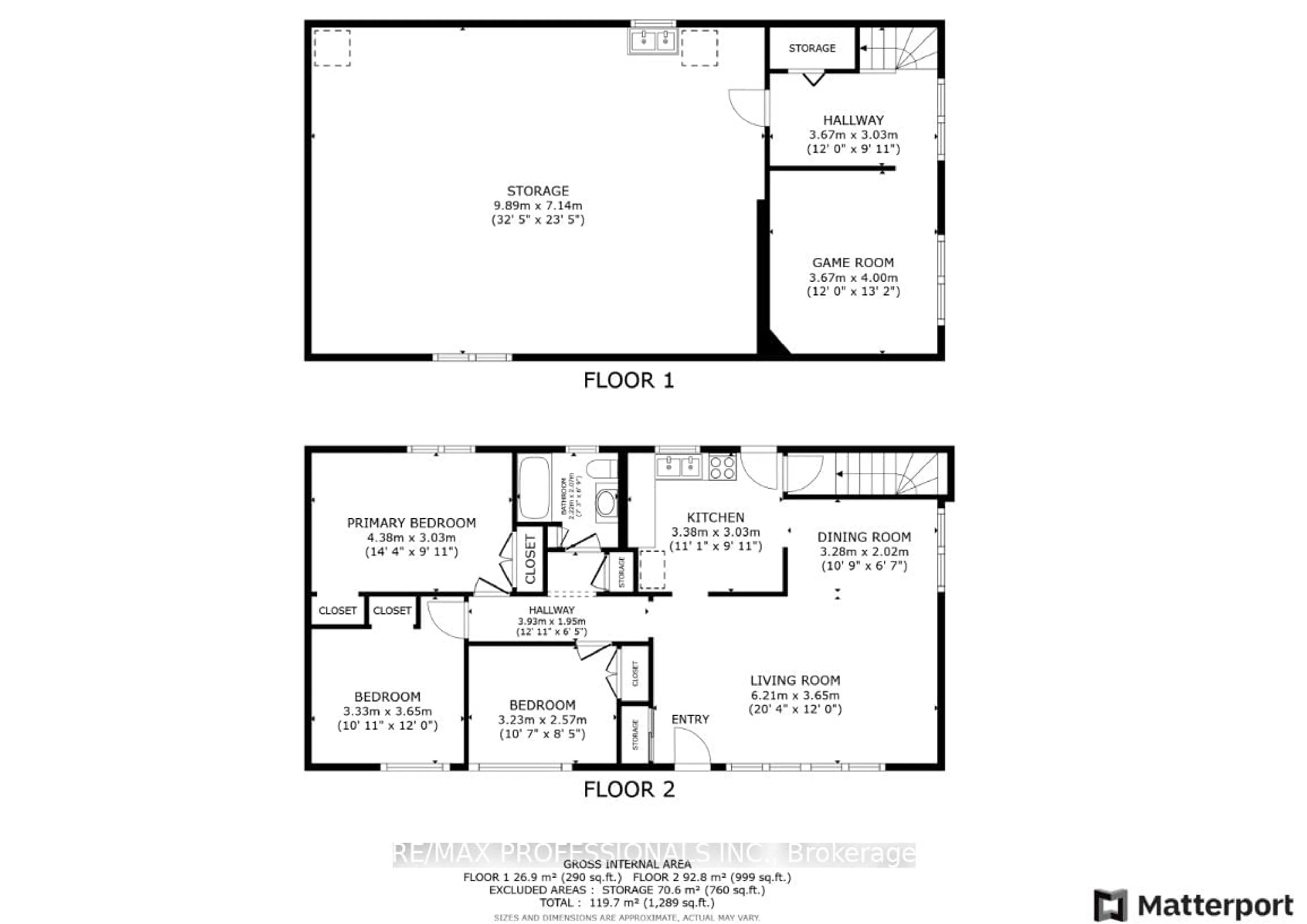 Floor plan for 1 Pakenham Dr, Toronto Ontario M9W 4B2