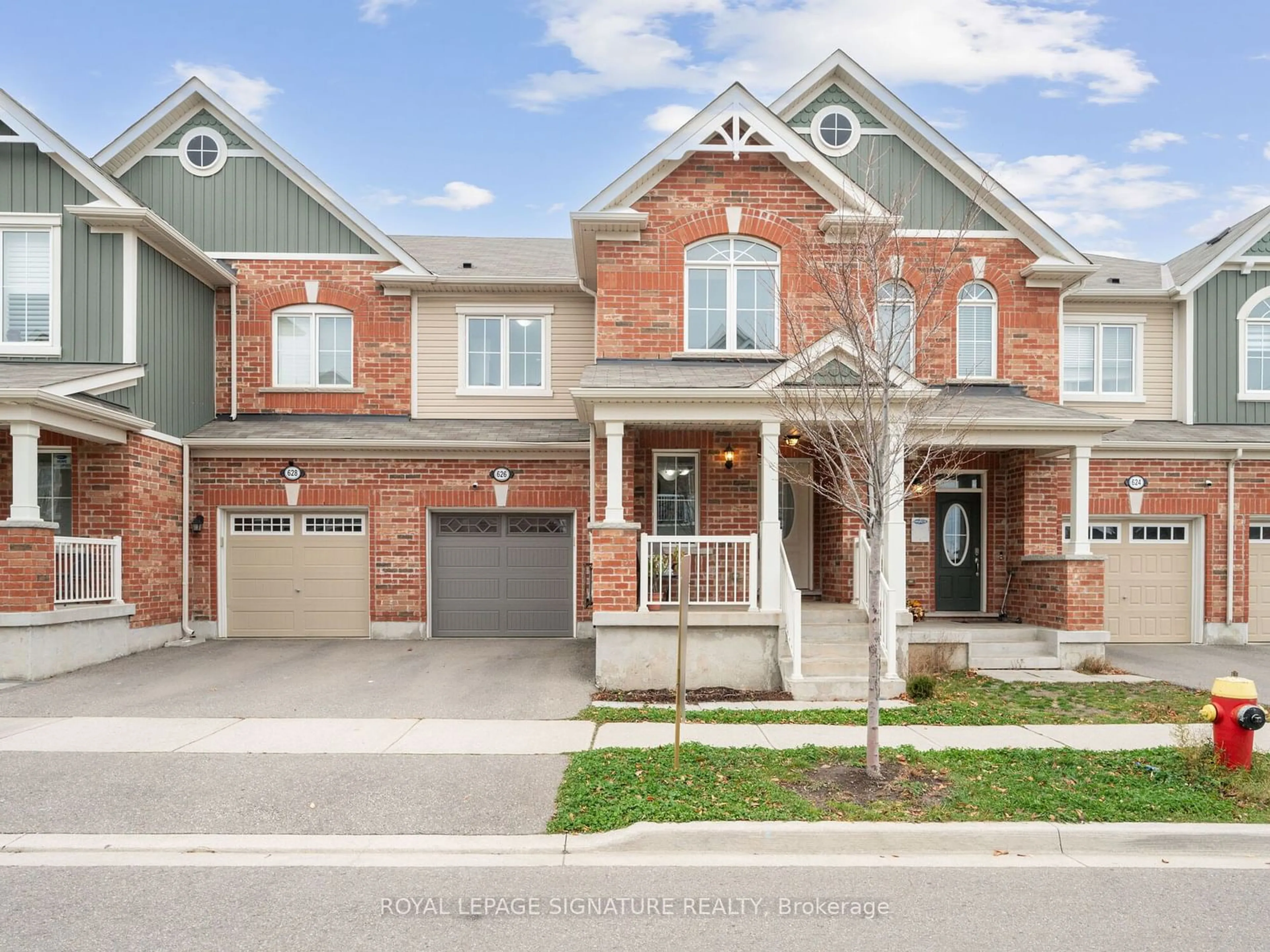 Home with brick exterior material for 626 Laking Terr, Milton Ontario L9T 9J5