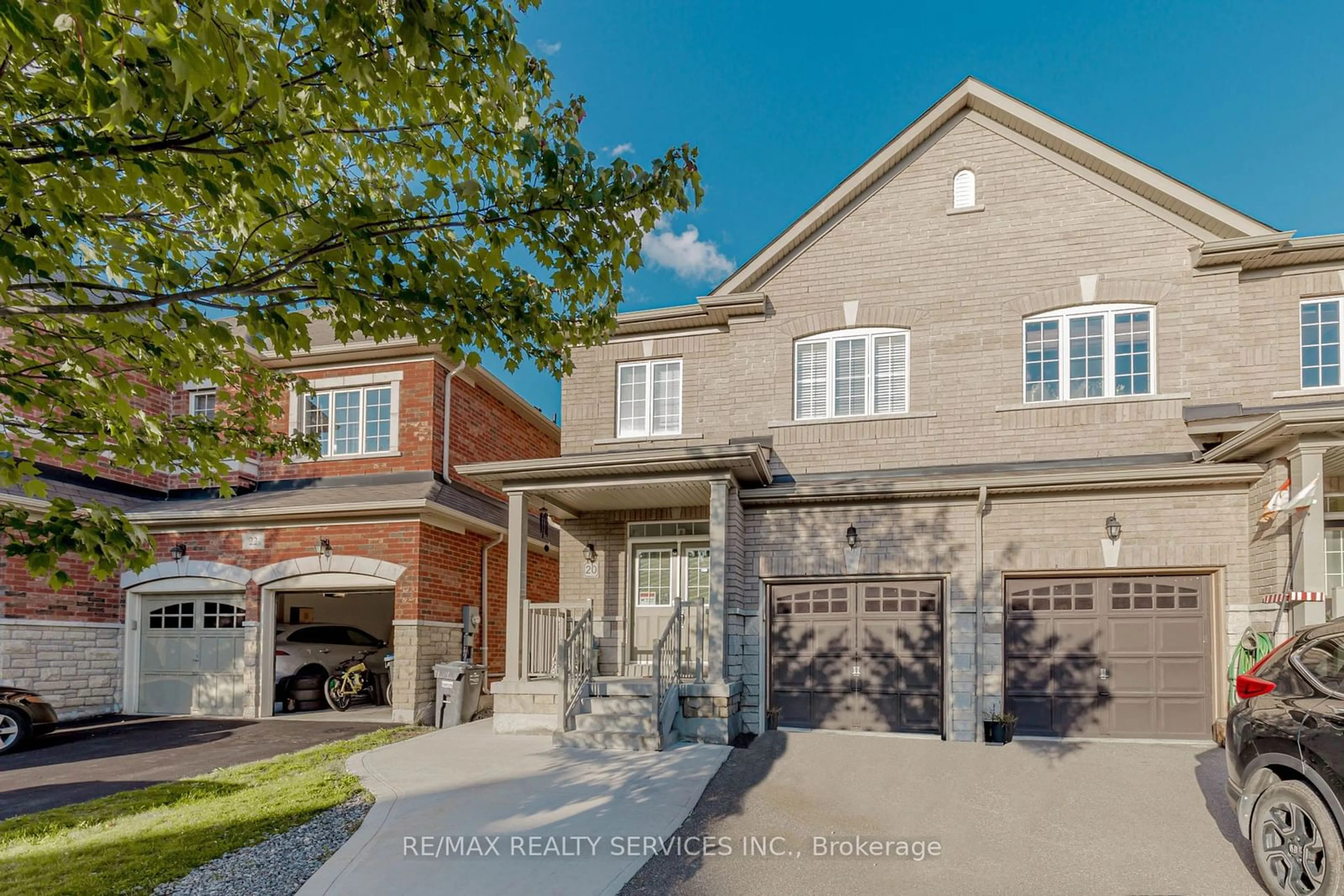 Home with brick exterior material for 20 Blackberry Valley Cres, Caledon Ontario L7C 3Z7