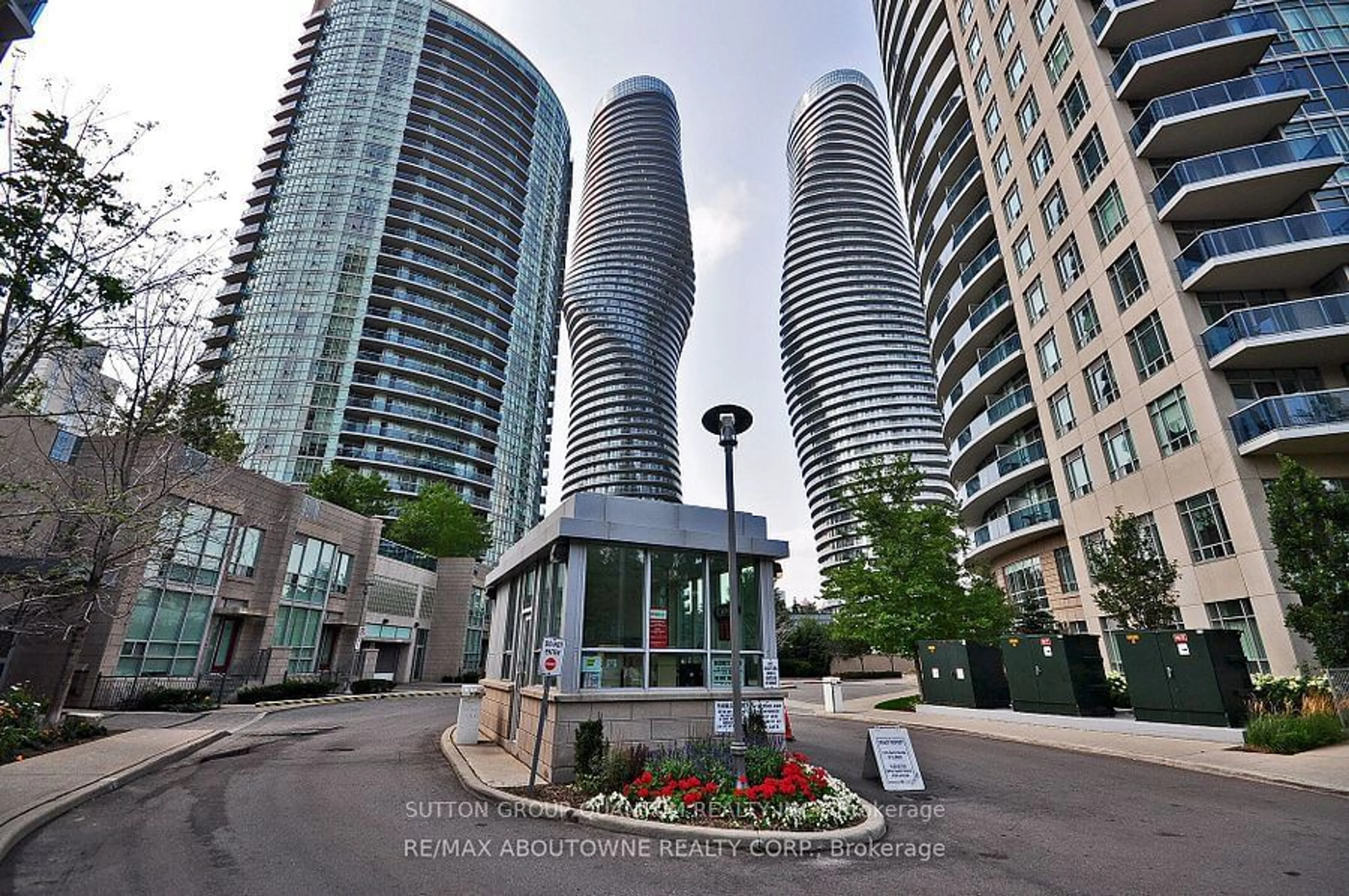 A pic from exterior of the house or condo, the street view for 70 Absolute Ave #1610, Mississauga Ontario L4Z 0A4