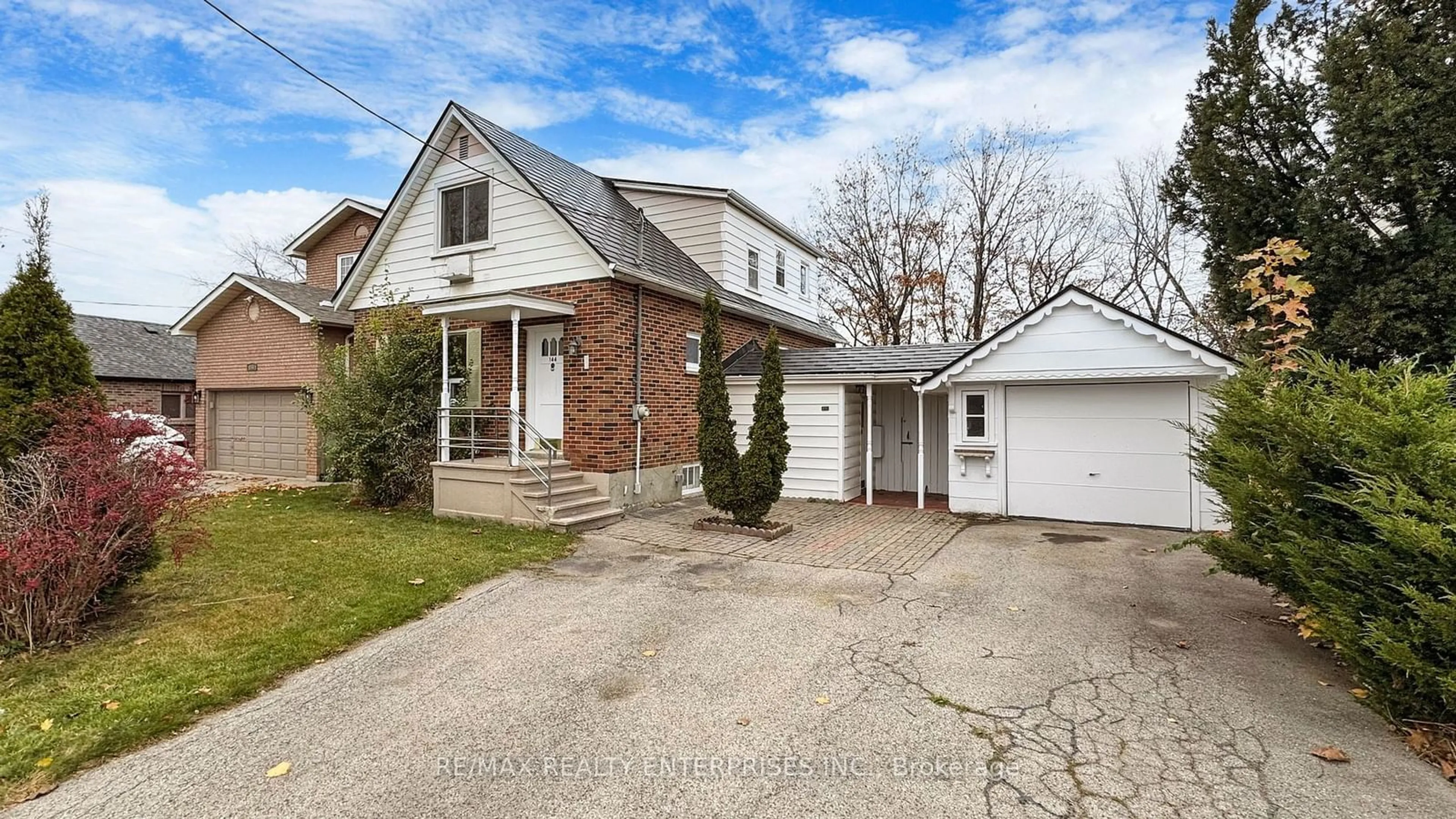 Frontside or backside of a home, cottage for 144 Strathnairn Ave, Toronto Ontario M6M 2G1