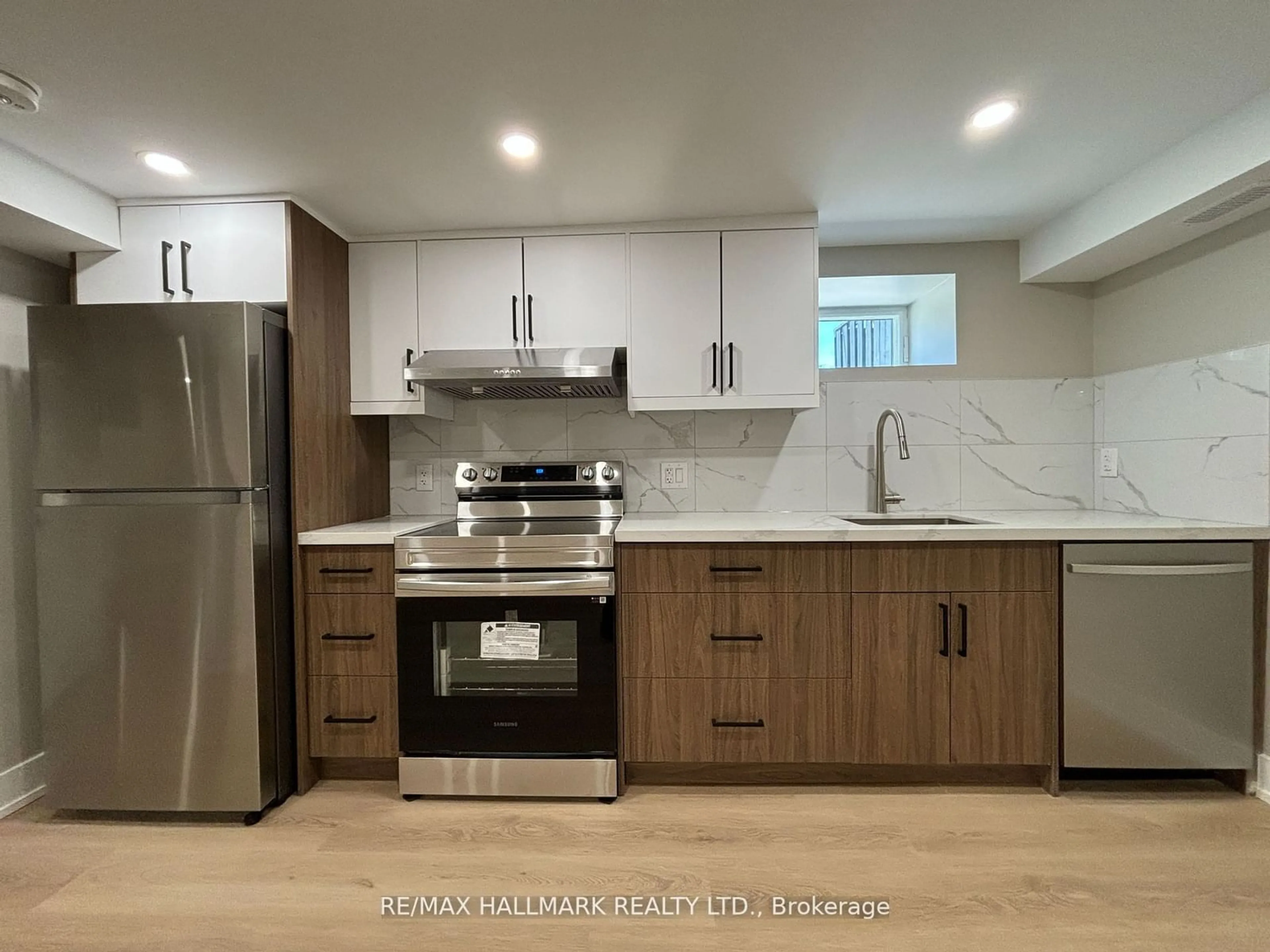 Standard kitchen, wood floors for 76 Annette St, Toronto Ontario M6P 1N4