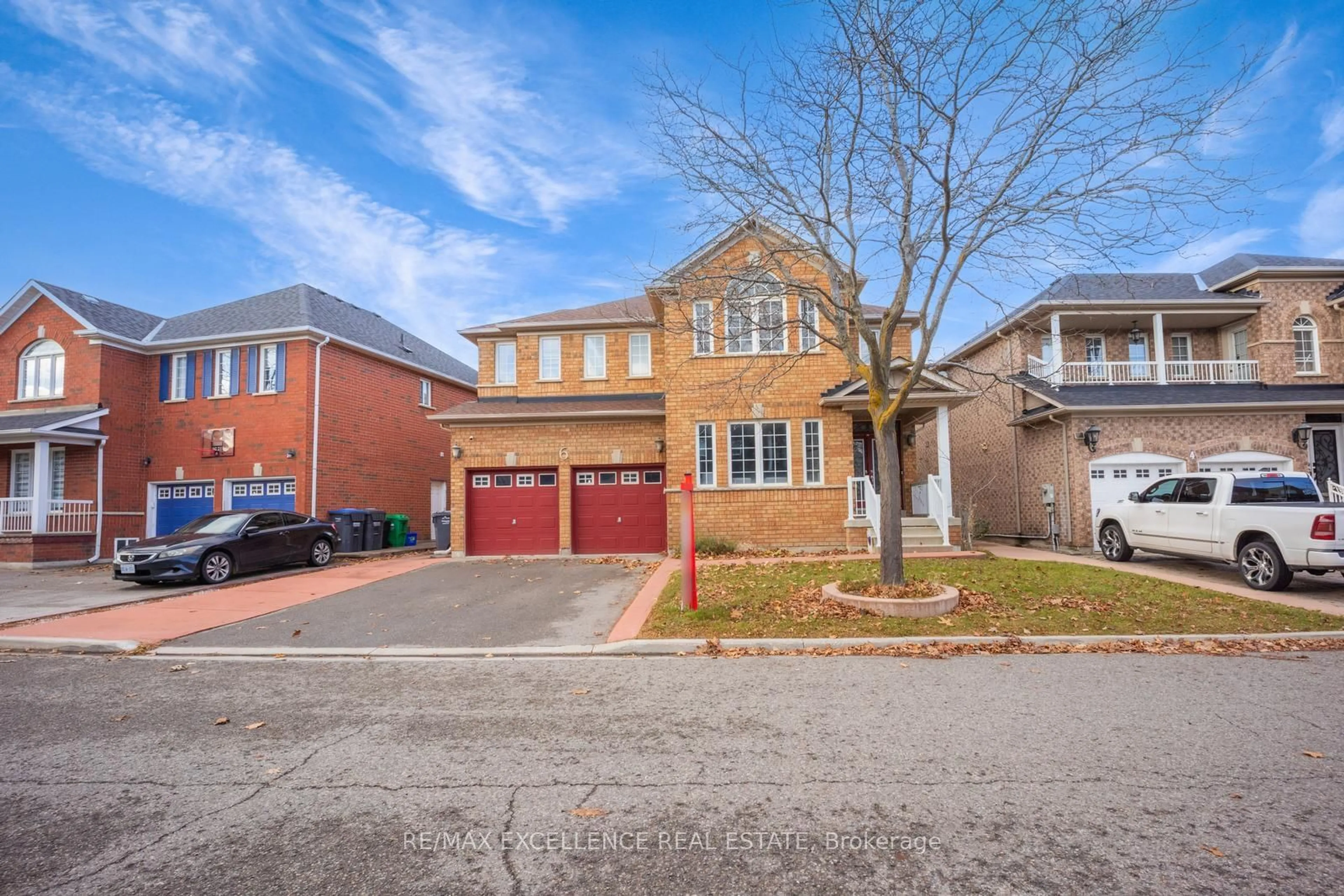 A pic from exterior of the house or condo, the street view for 6 Nina Pl, Brampton Ontario L7A 2E4