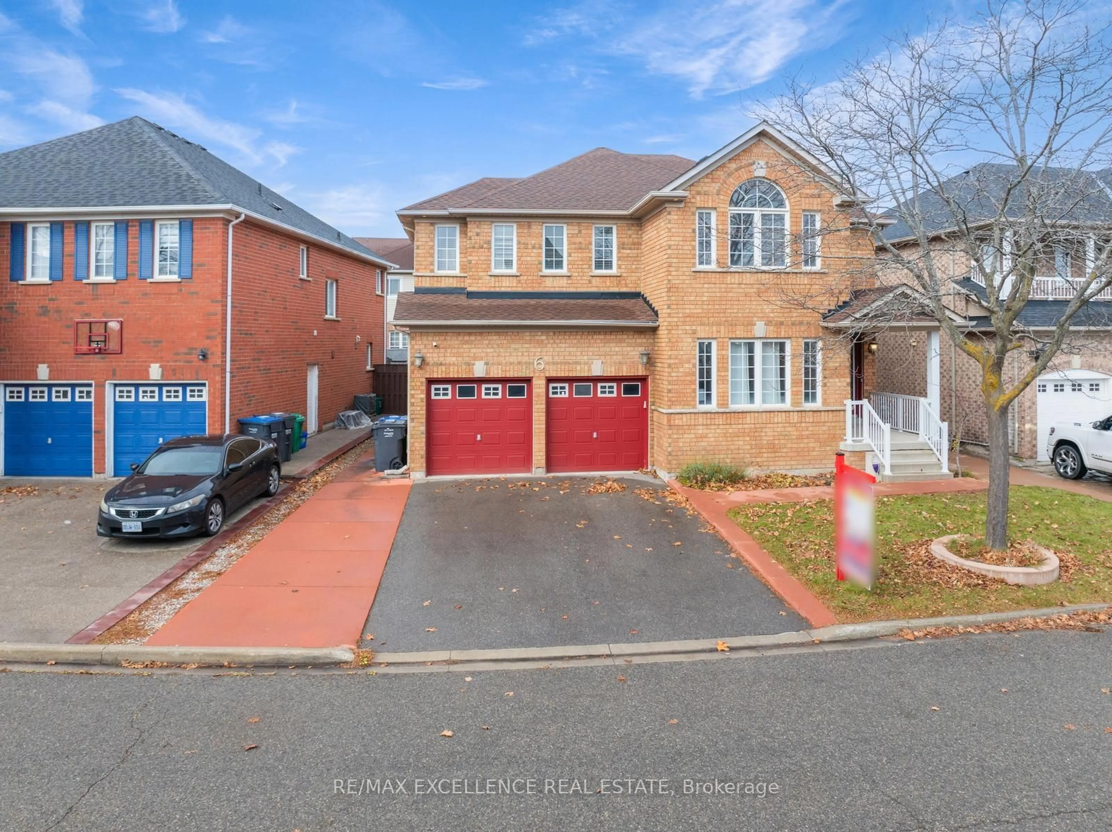 Frontside or backside of a home, the street view for 6 Nina Pl, Brampton Ontario L7A 2E4