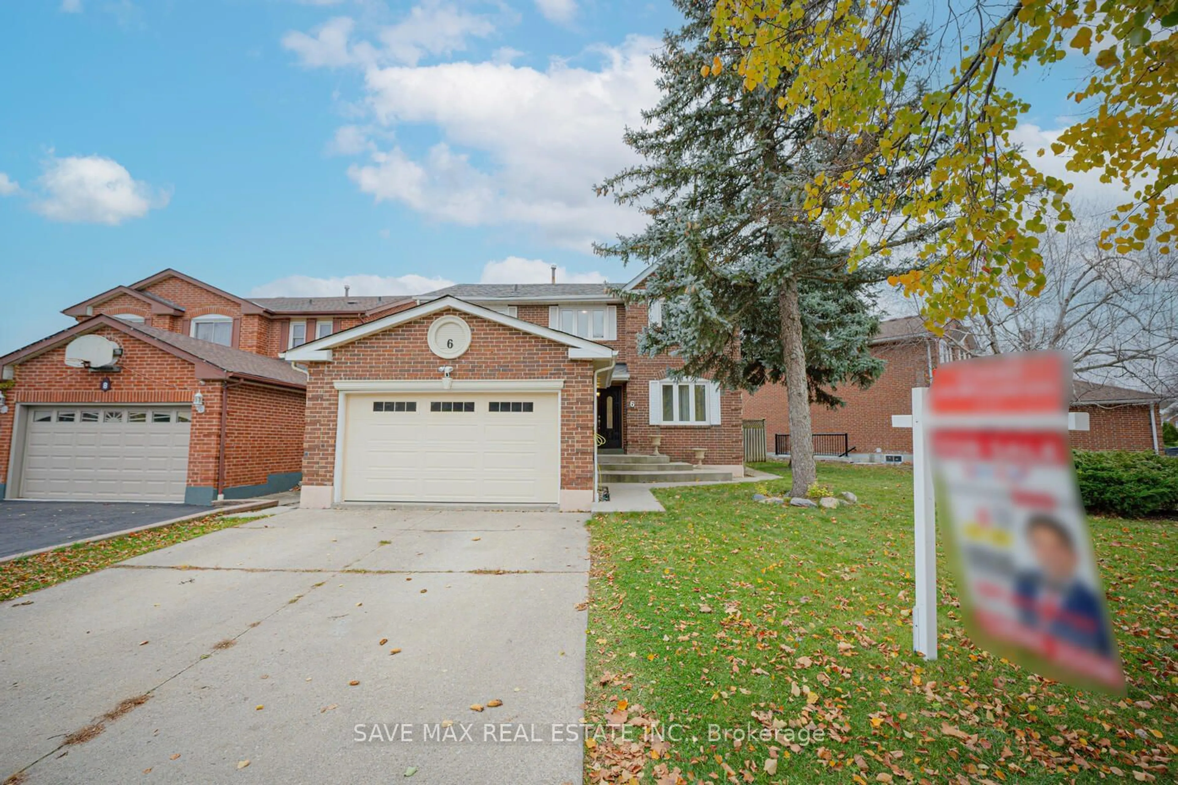 A pic from exterior of the house or condo, the street view for 6 Campkin St, Brampton Ontario L6Y 3H2