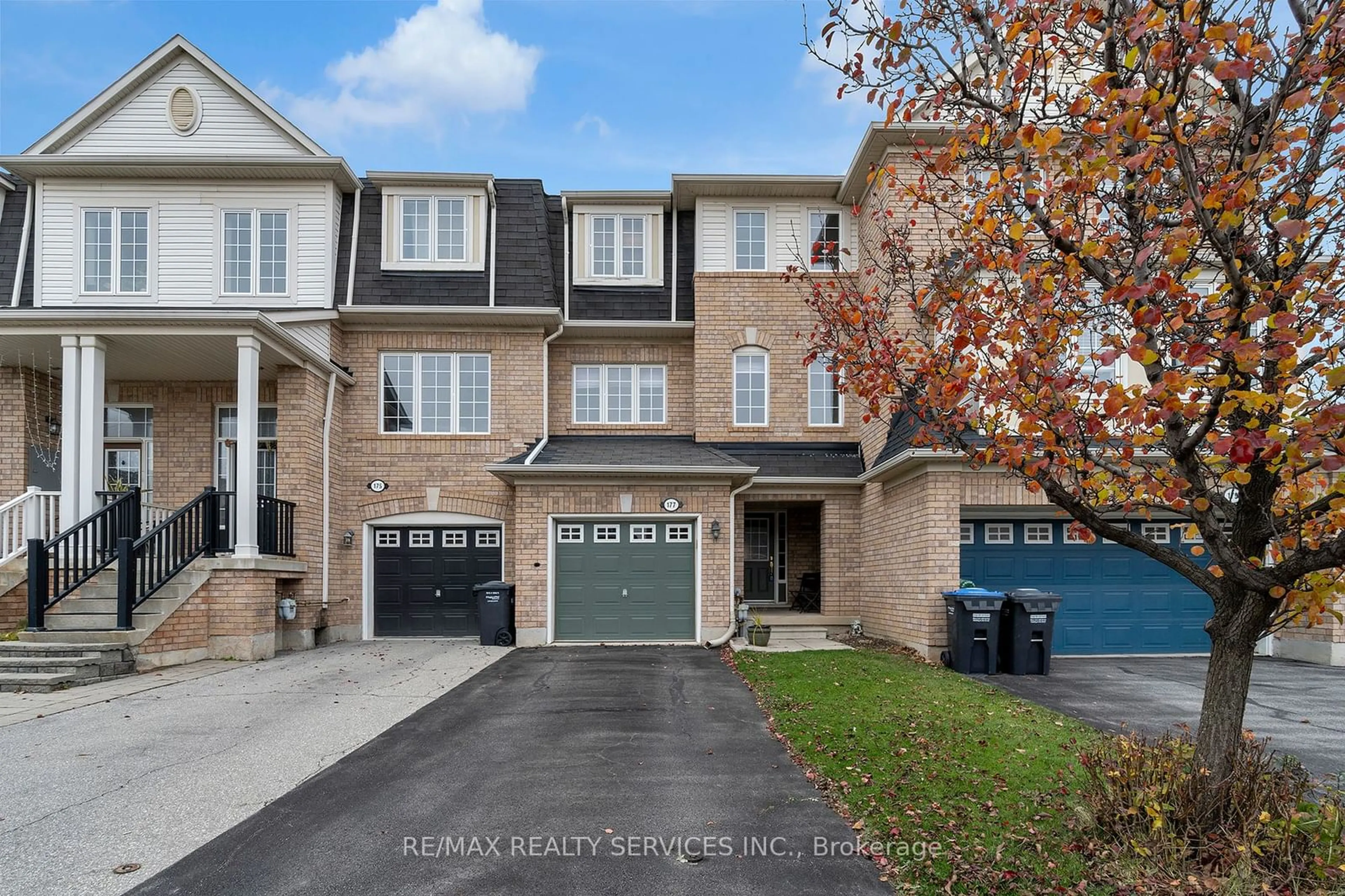 A pic from exterior of the house or condo, the street view for 177 Decker Hollow Circ, Brampton Ontario L6X 0K9