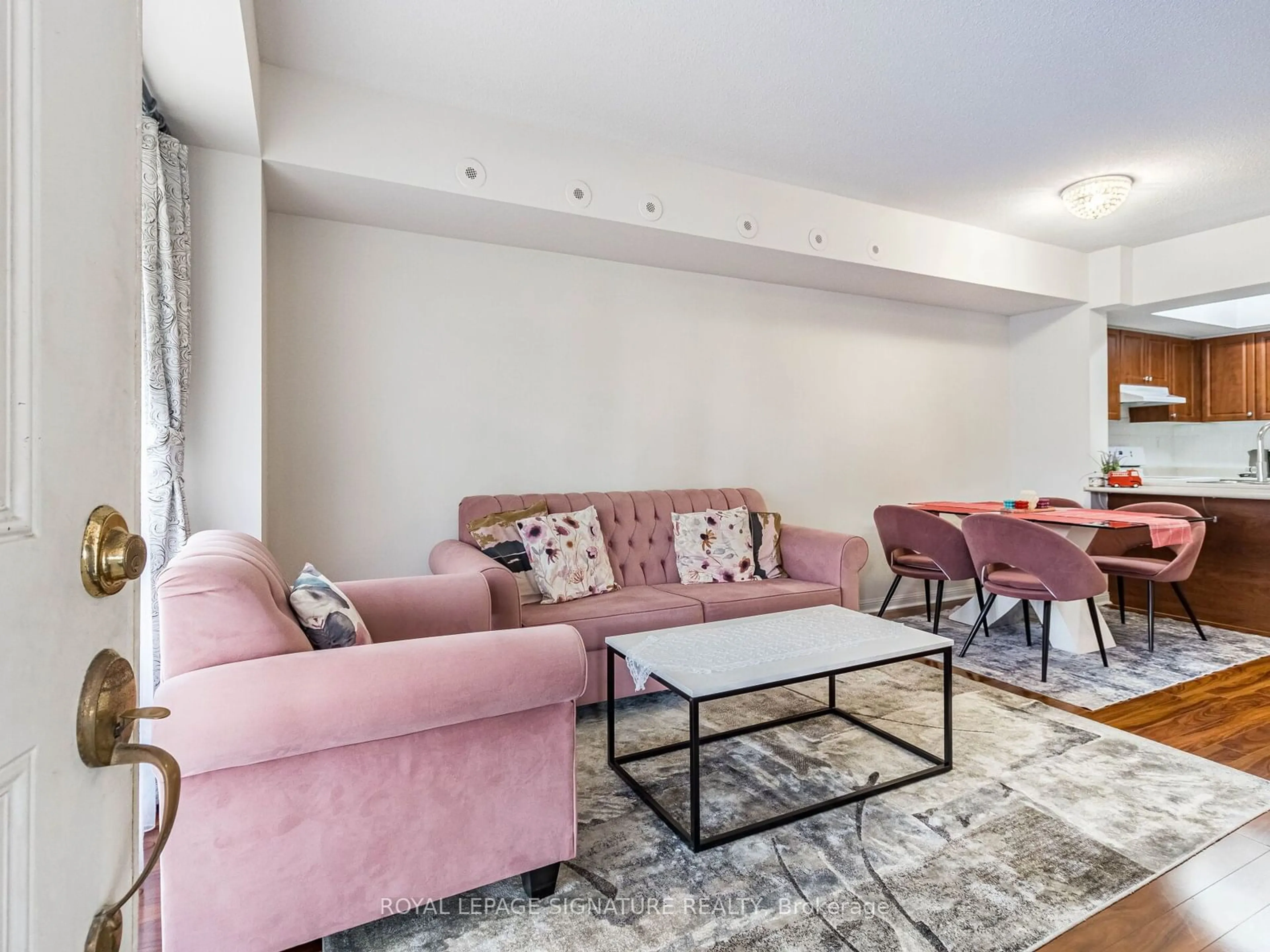 Living room, carpet floors for 3045 Finch Ave #2079, Toronto Ontario M9M 0A5