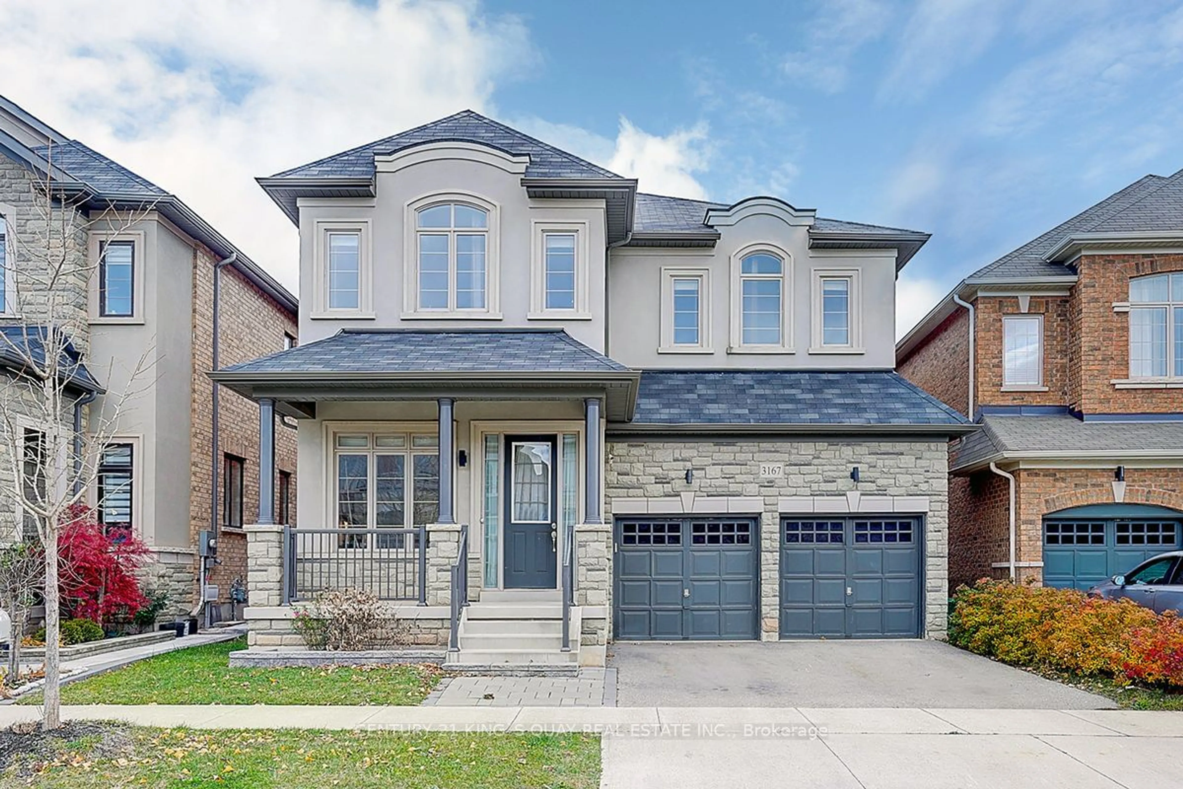 Home with brick exterior material for 3167 Buttonbush Tr, Oakville Ontario L6H 0T4