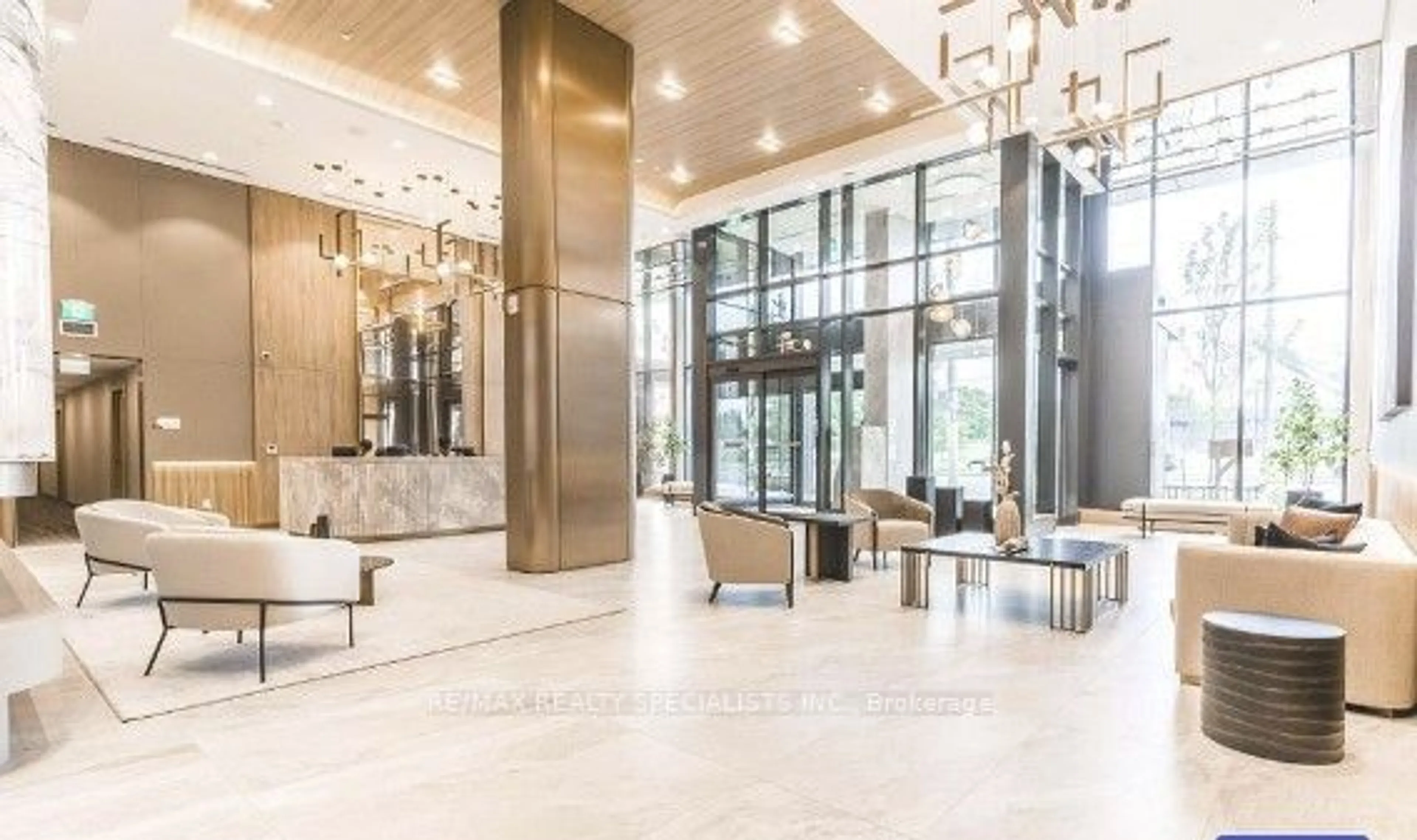 Indoor lobby, wood floors for 1100 Sheppard Ave #511, Toronto Ontario M3K 0E4