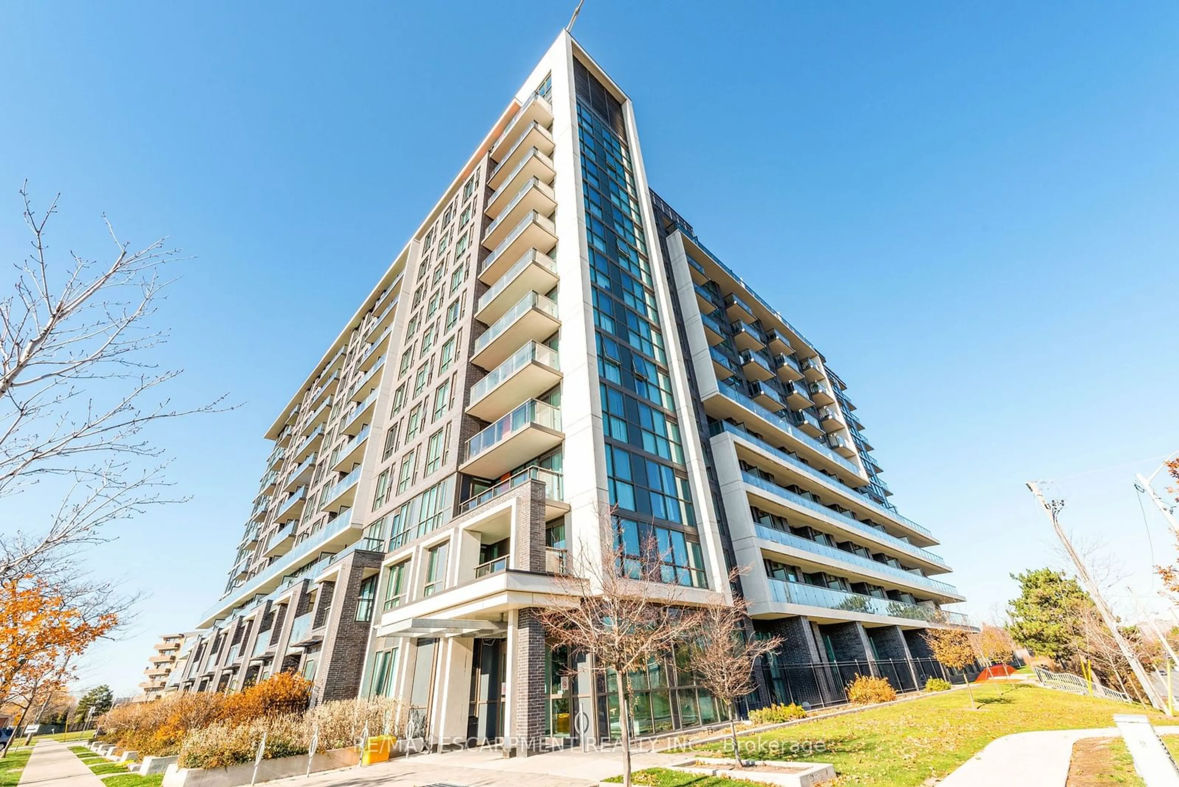 A pic from exterior of the house or condo, the front or back of building for 80 Esther Lorrie Dr #802, Toronto Ontario M9W 0C6