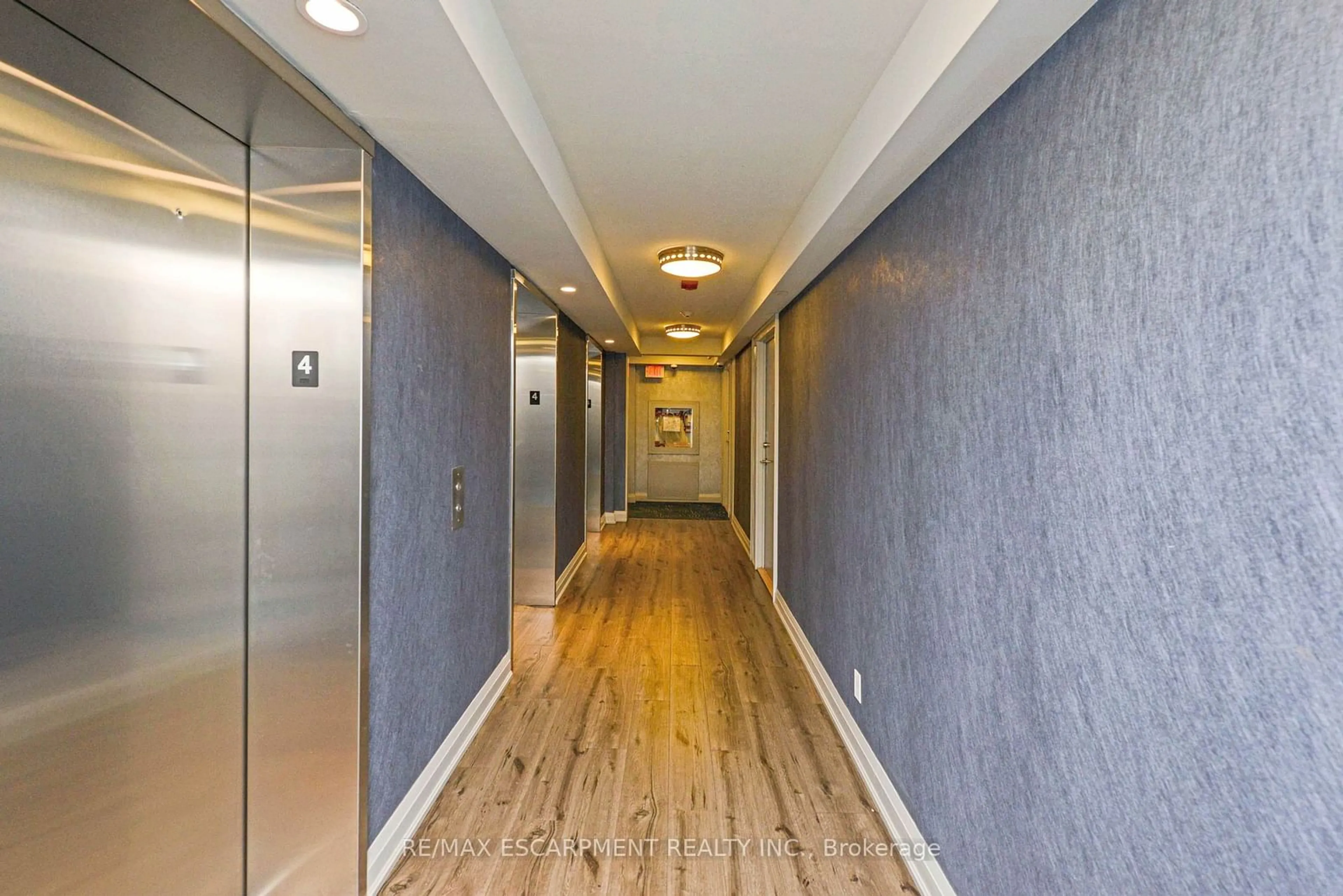 Indoor foyer, wood floors for 80 Esther Lorrie Dr #802, Toronto Ontario M9W 0C6