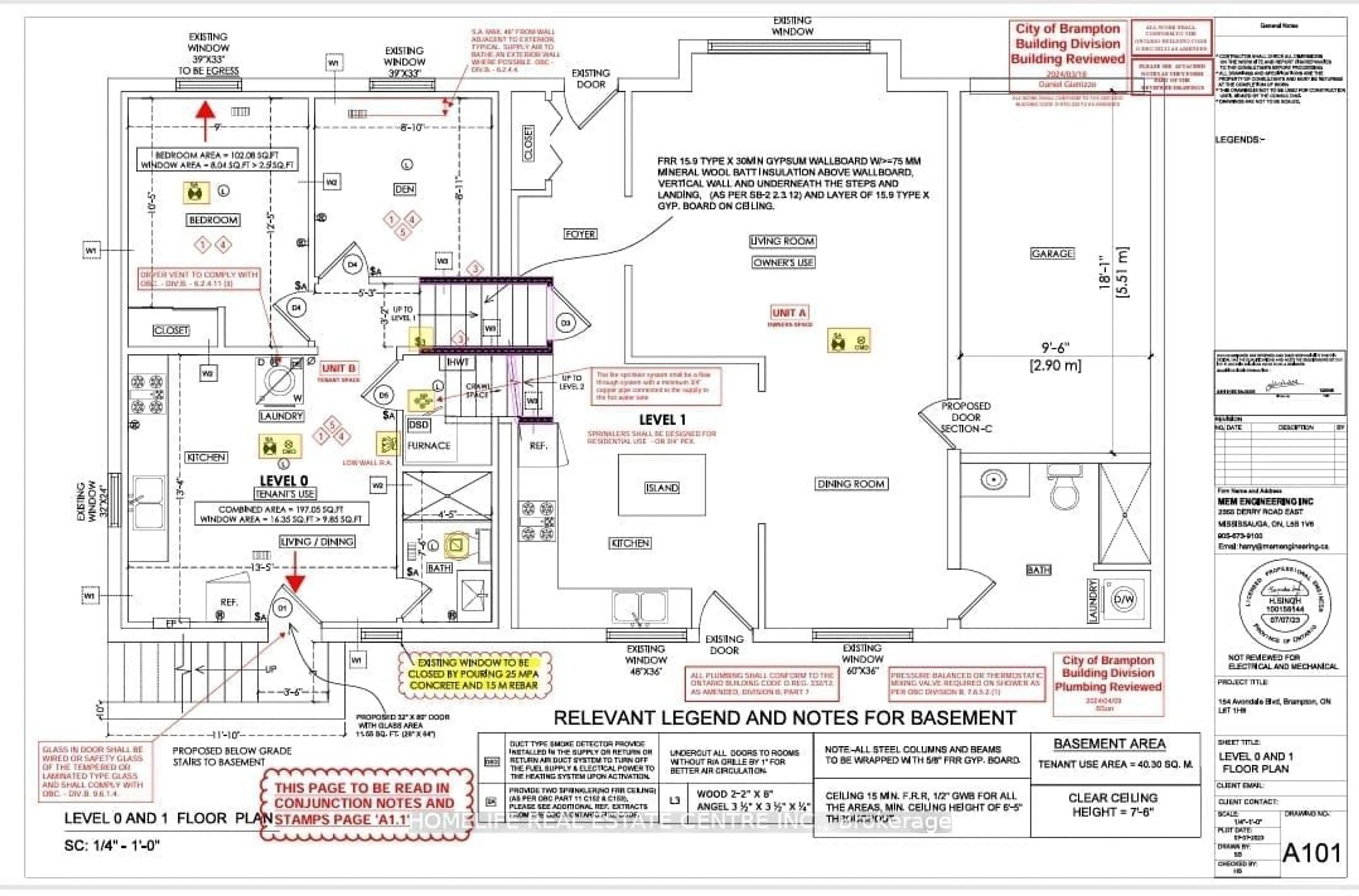 Floor plan for 154 Avondale Blvd, Brampton Ontario L6T 1H8