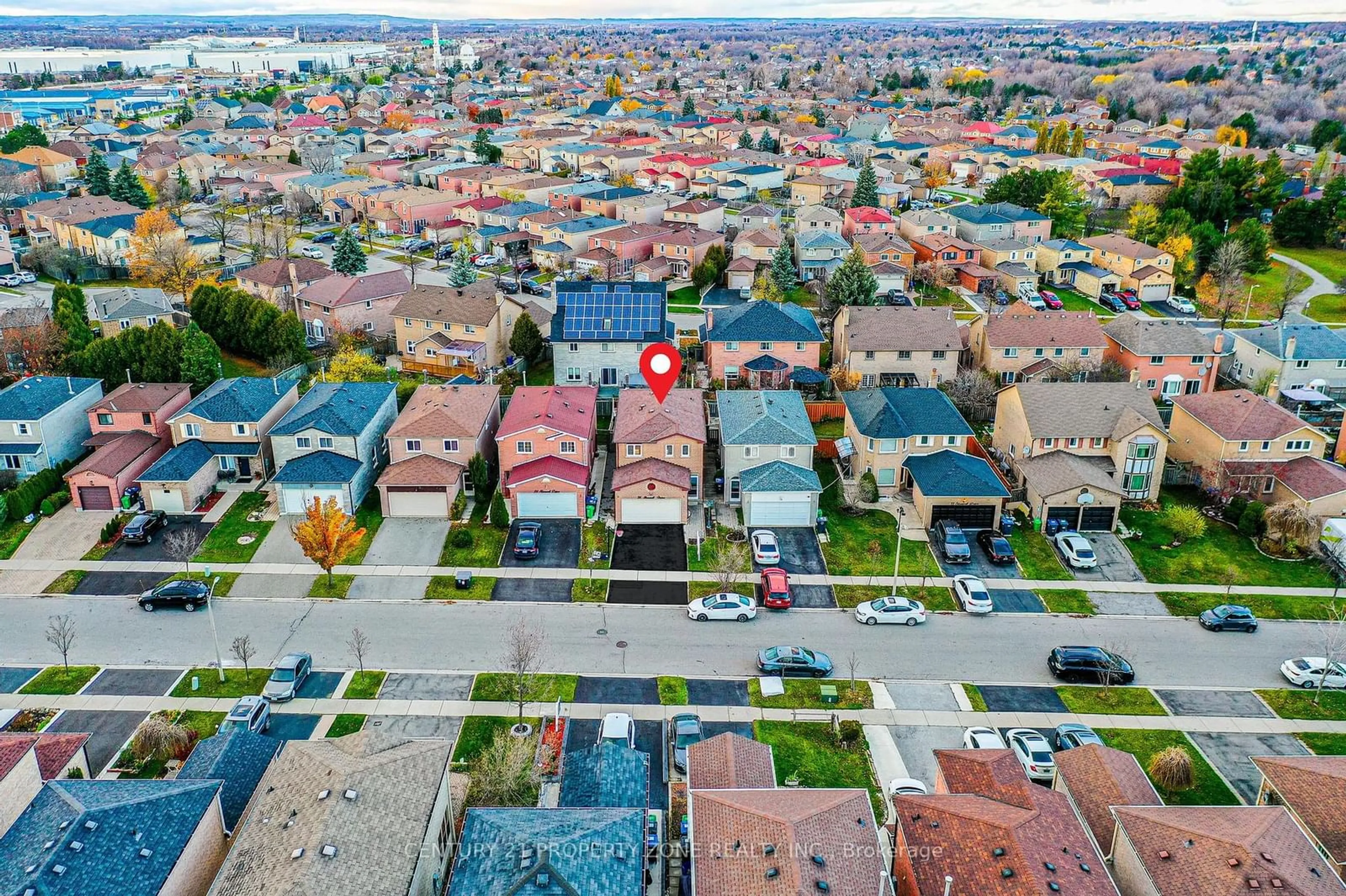 Frontside or backside of a home, the street view for 26 Stanwell Dr, Brampton Ontario L6Z 3Y3