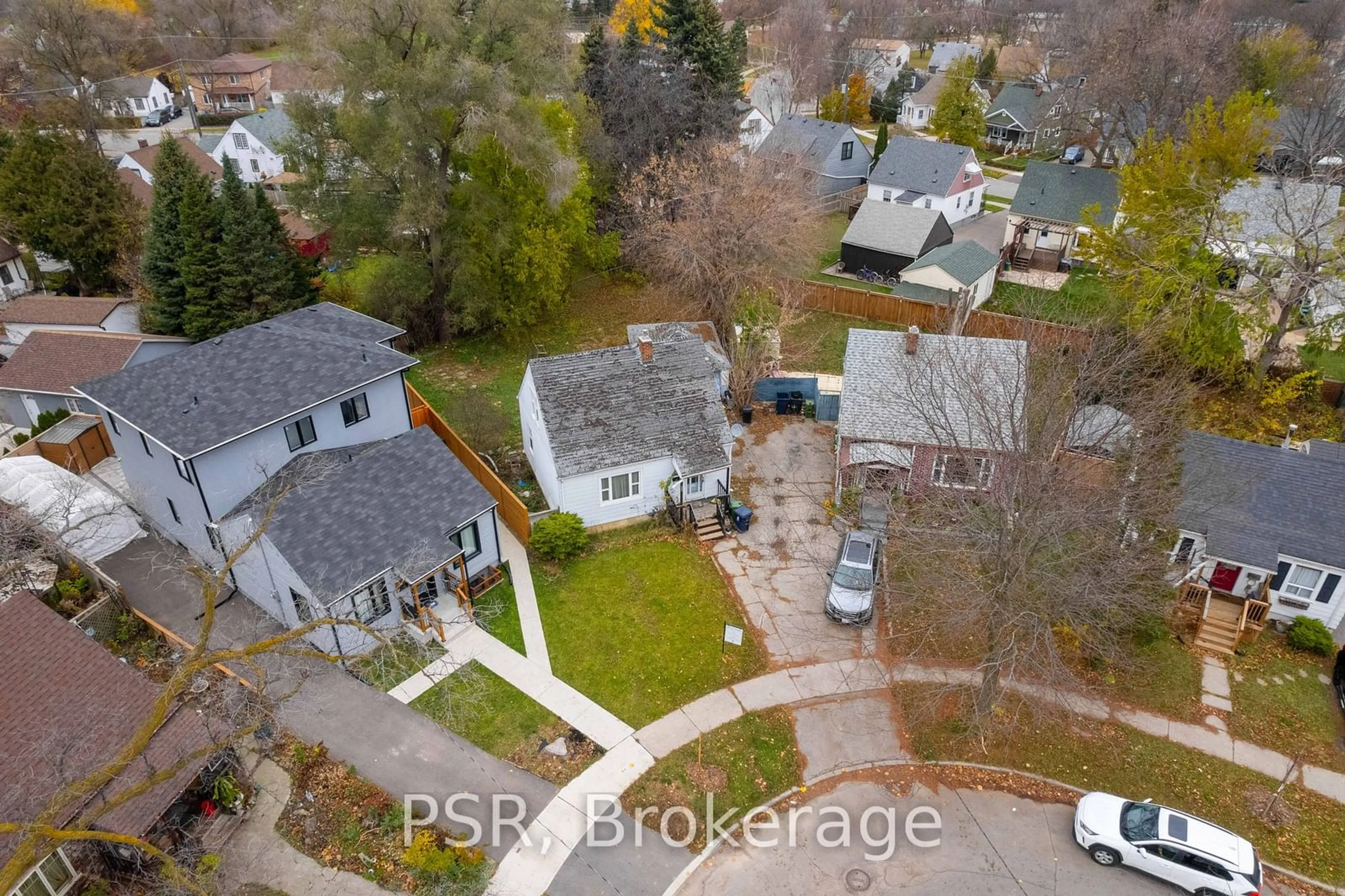 Frontside or backside of a home, the street view for 676 Tretheway Dr, Toronto Ontario M6M 4C4