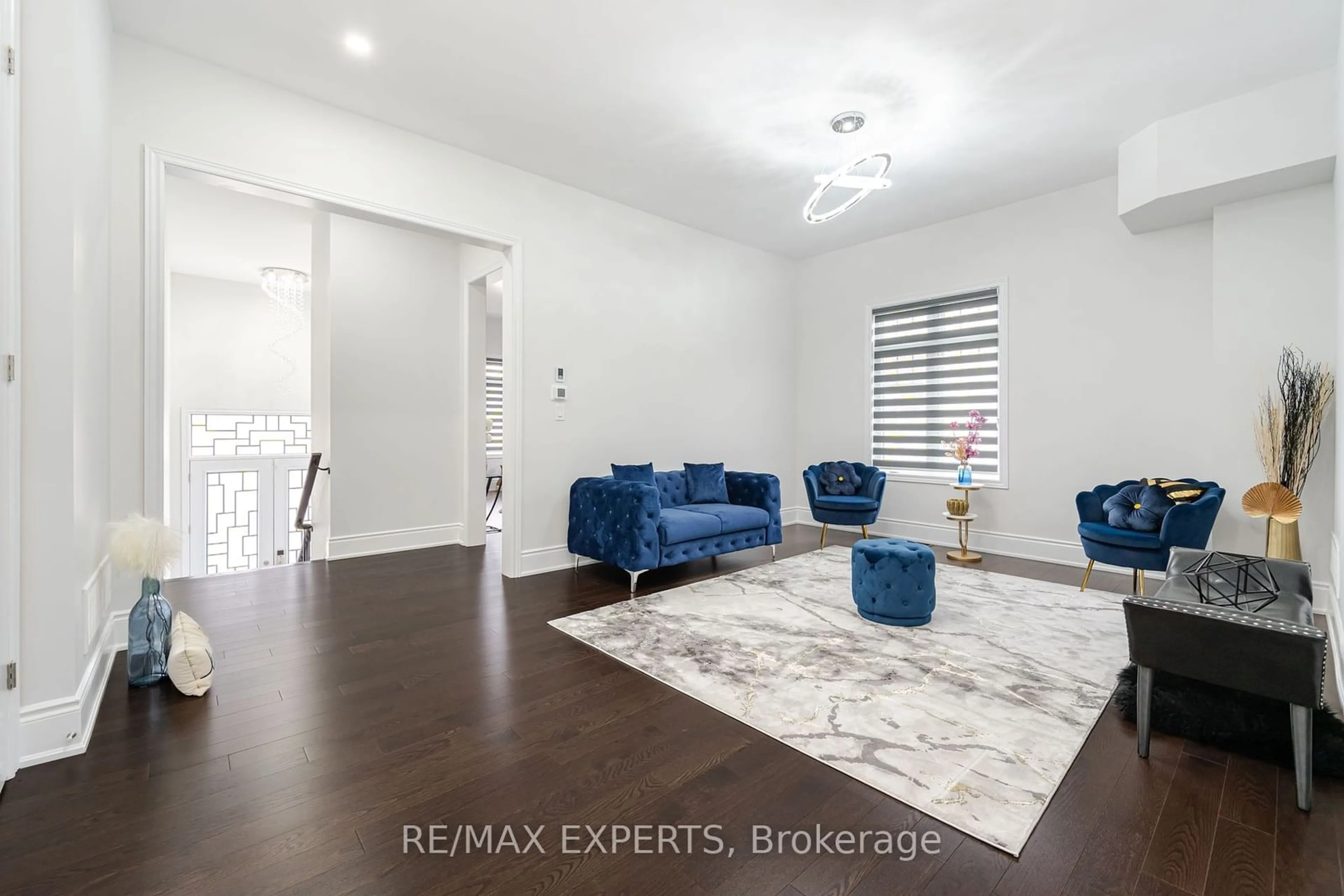 Living room, wood floors for 57 Arthur Griffin Cres, Caledon Ontario L7C 3A3