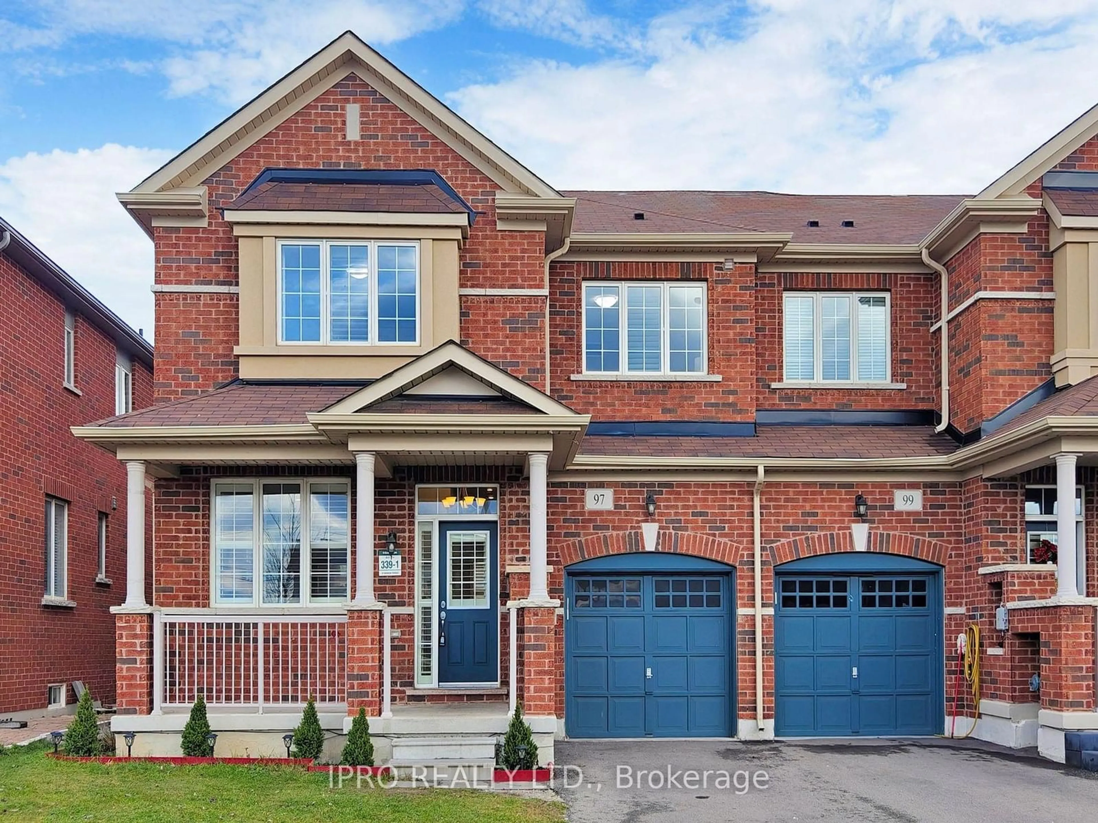 Home with brick exterior material for 97 Bronson Terr, Milton Ontario L9E 1G9