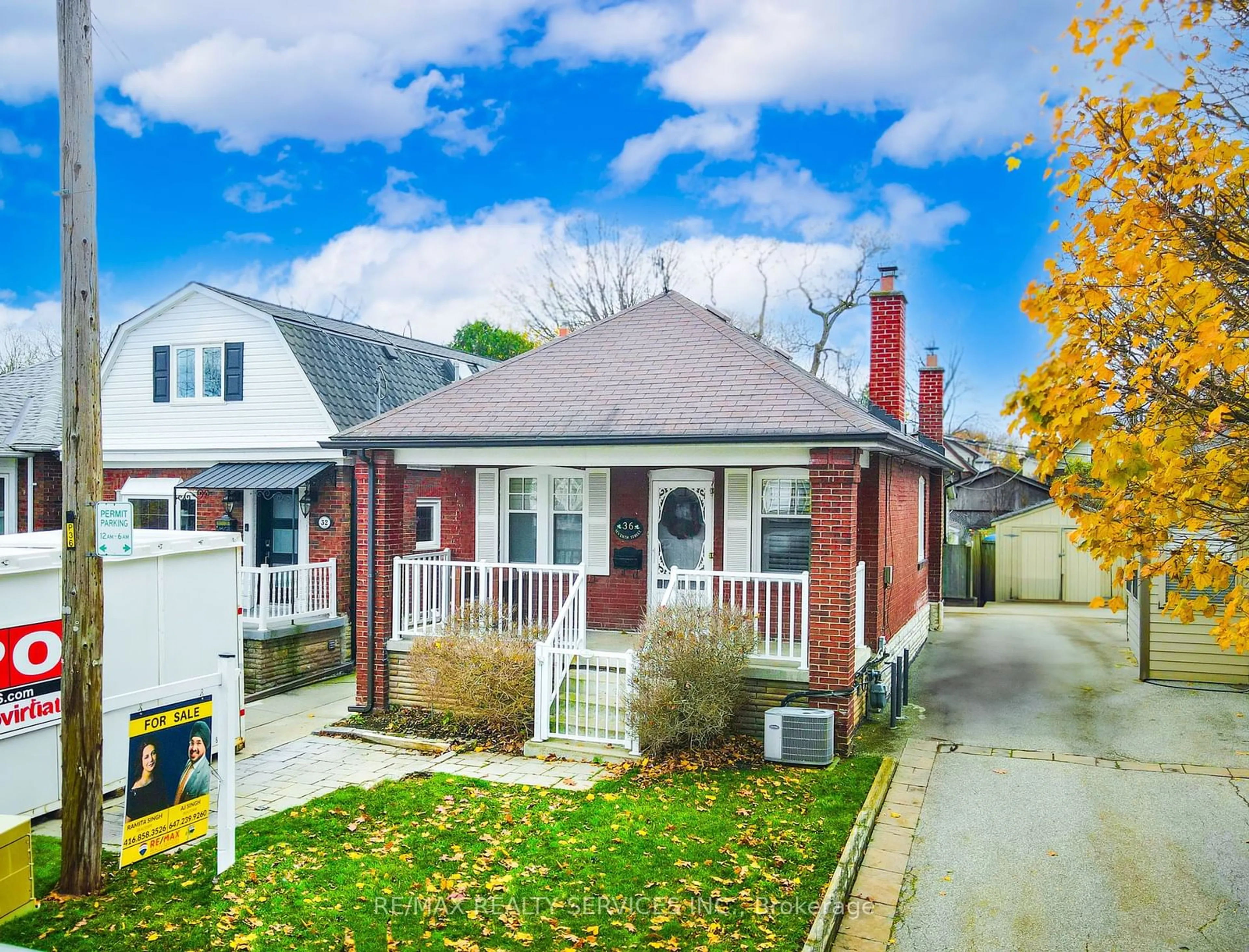 Frontside or backside of a home, cottage for 36 Seventh St, Toronto Ontario M8V 3B2