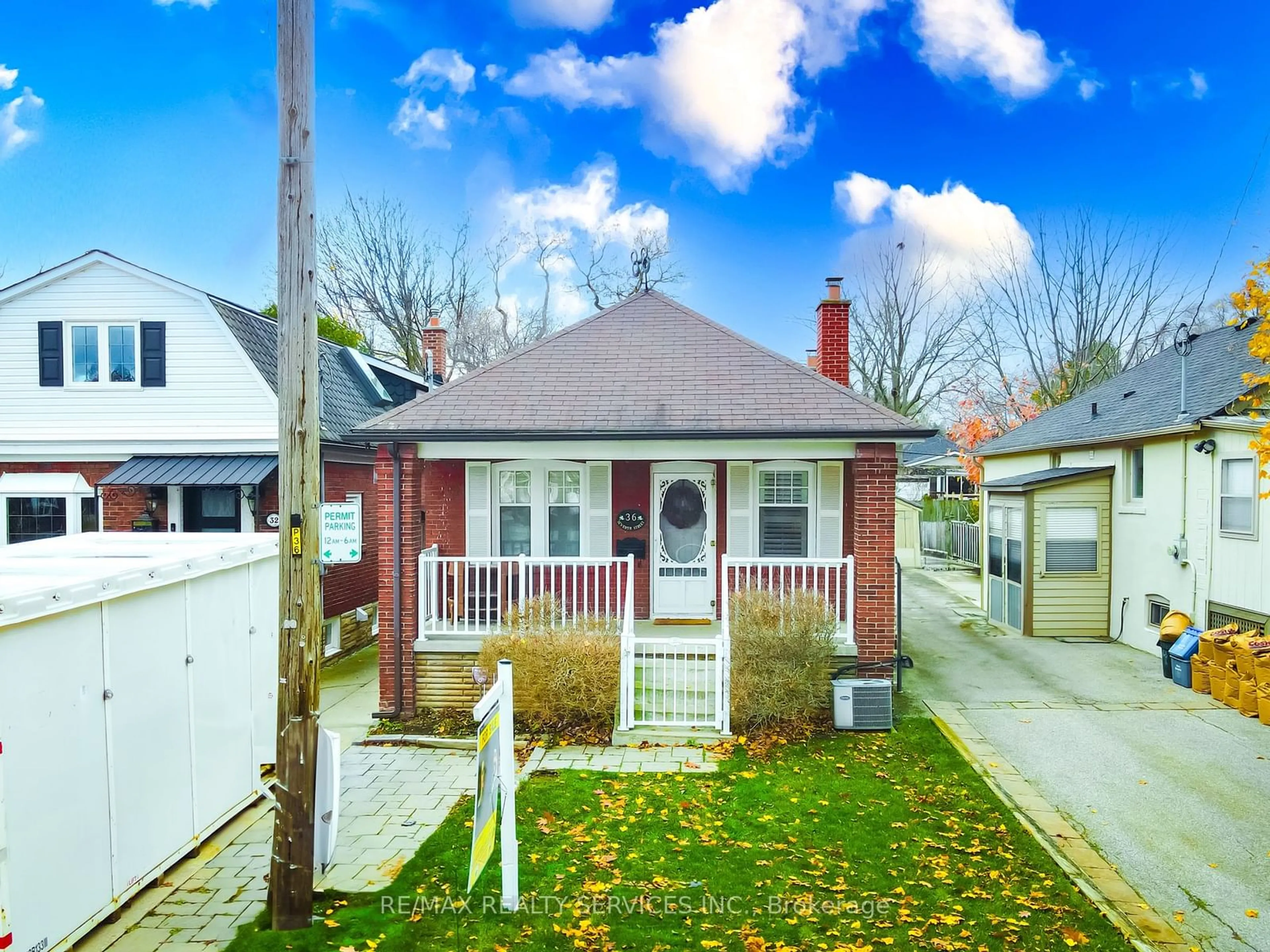 Frontside or backside of a home, cottage for 36 Seventh St, Toronto Ontario M8V 3B2