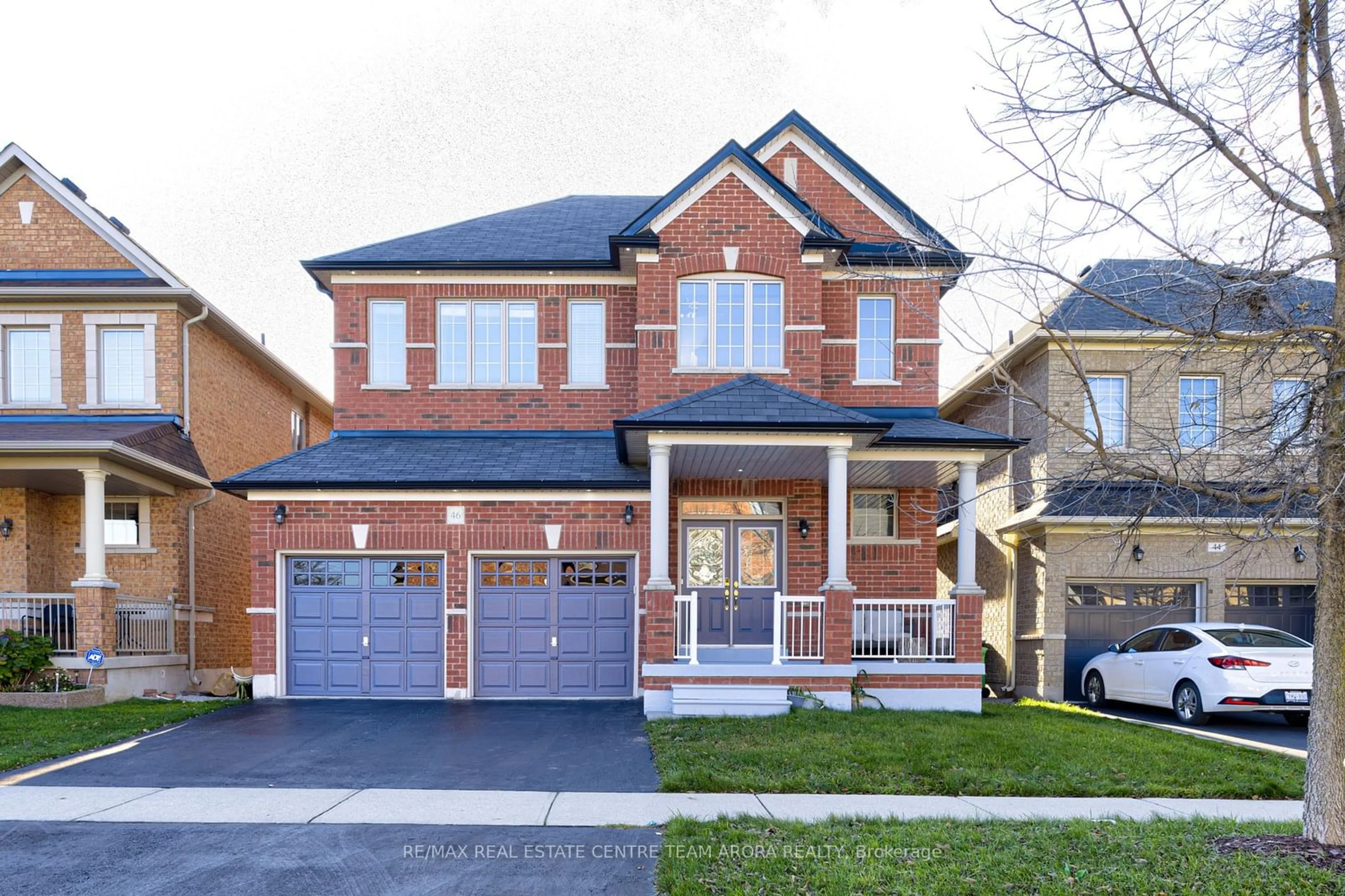 Home with brick exterior material for 46 Angelgate Rd, Brampton Ontario L6Y 0X9