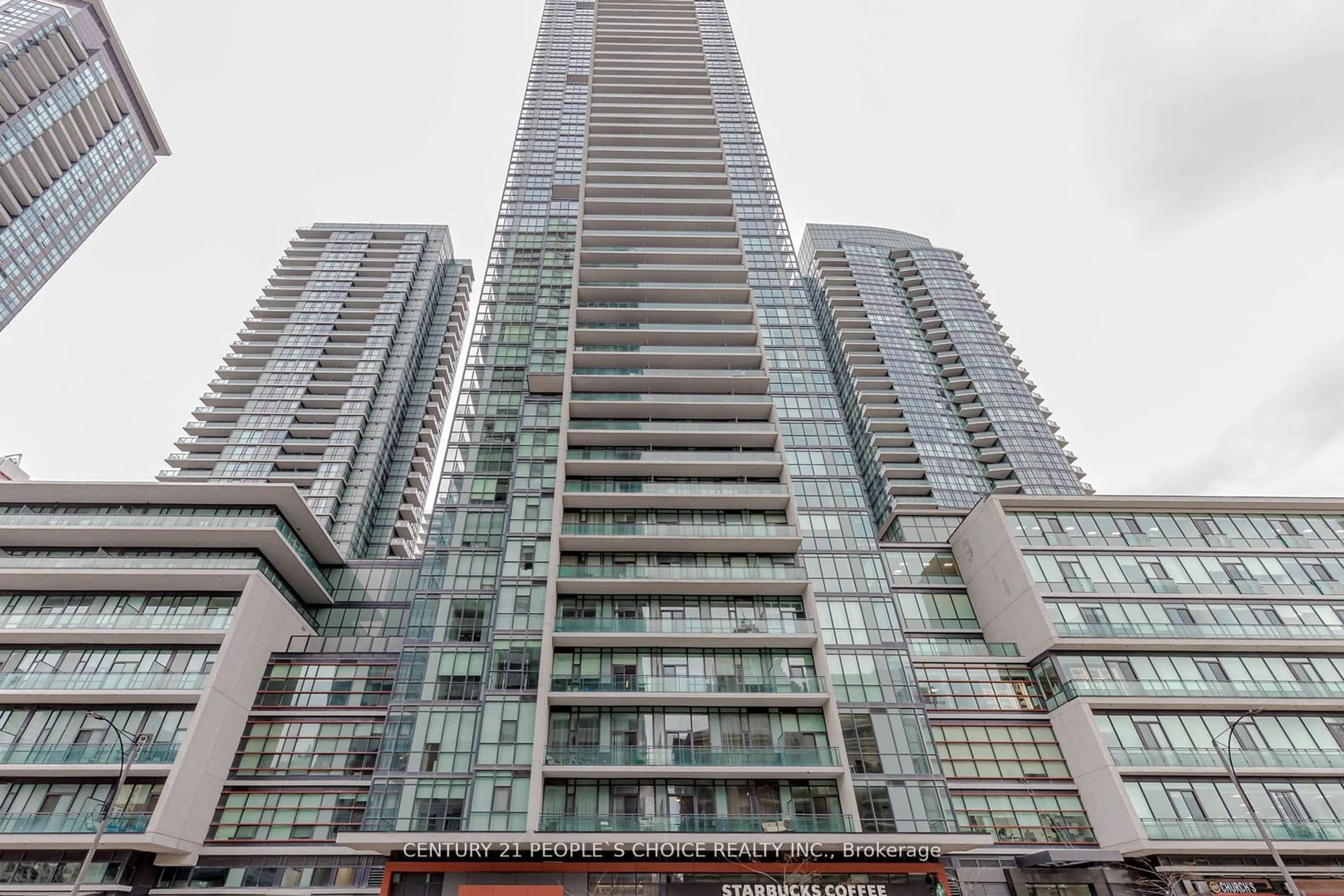 A pic from exterior of the house or condo, the front or back of building for 4070 Confederation Pkwy #2406, Mississauga Ontario L5B 0E9