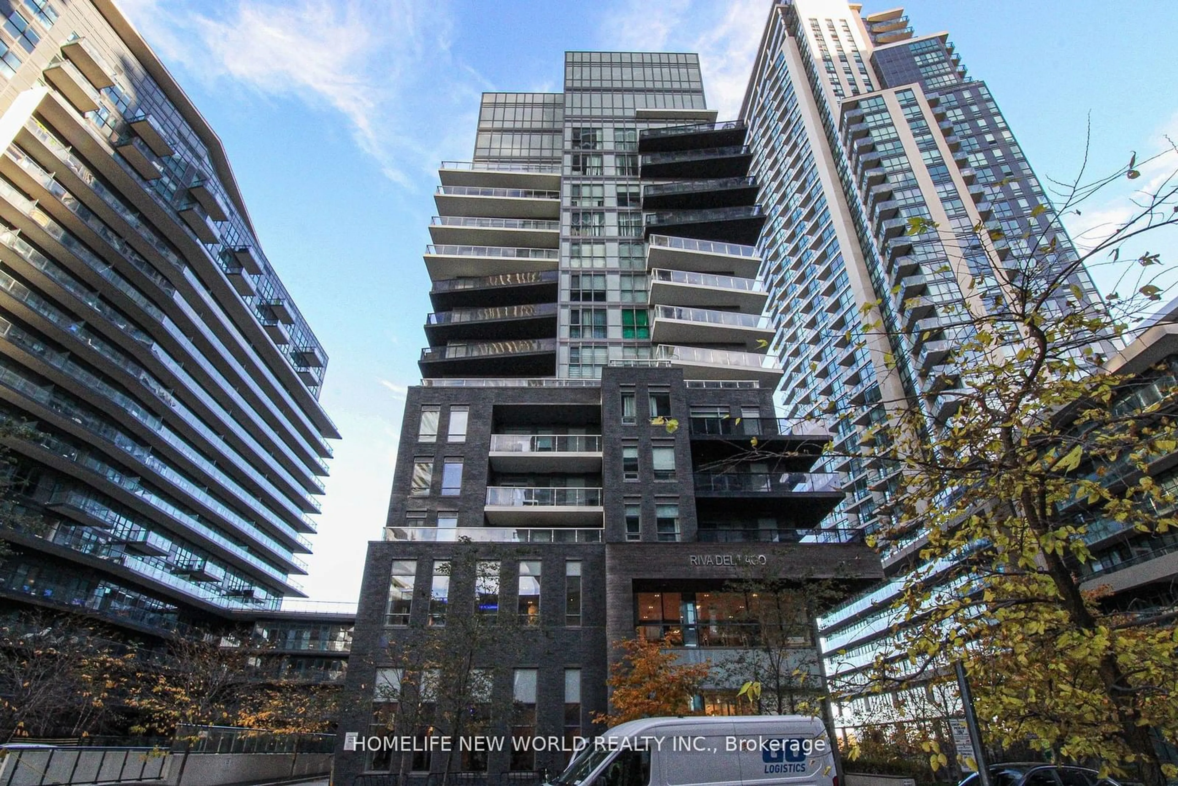 A pic from exterior of the house or condo, the front or back of building for 110 Marine Parade Dr #401, Toronto Ontario M8V 0A3