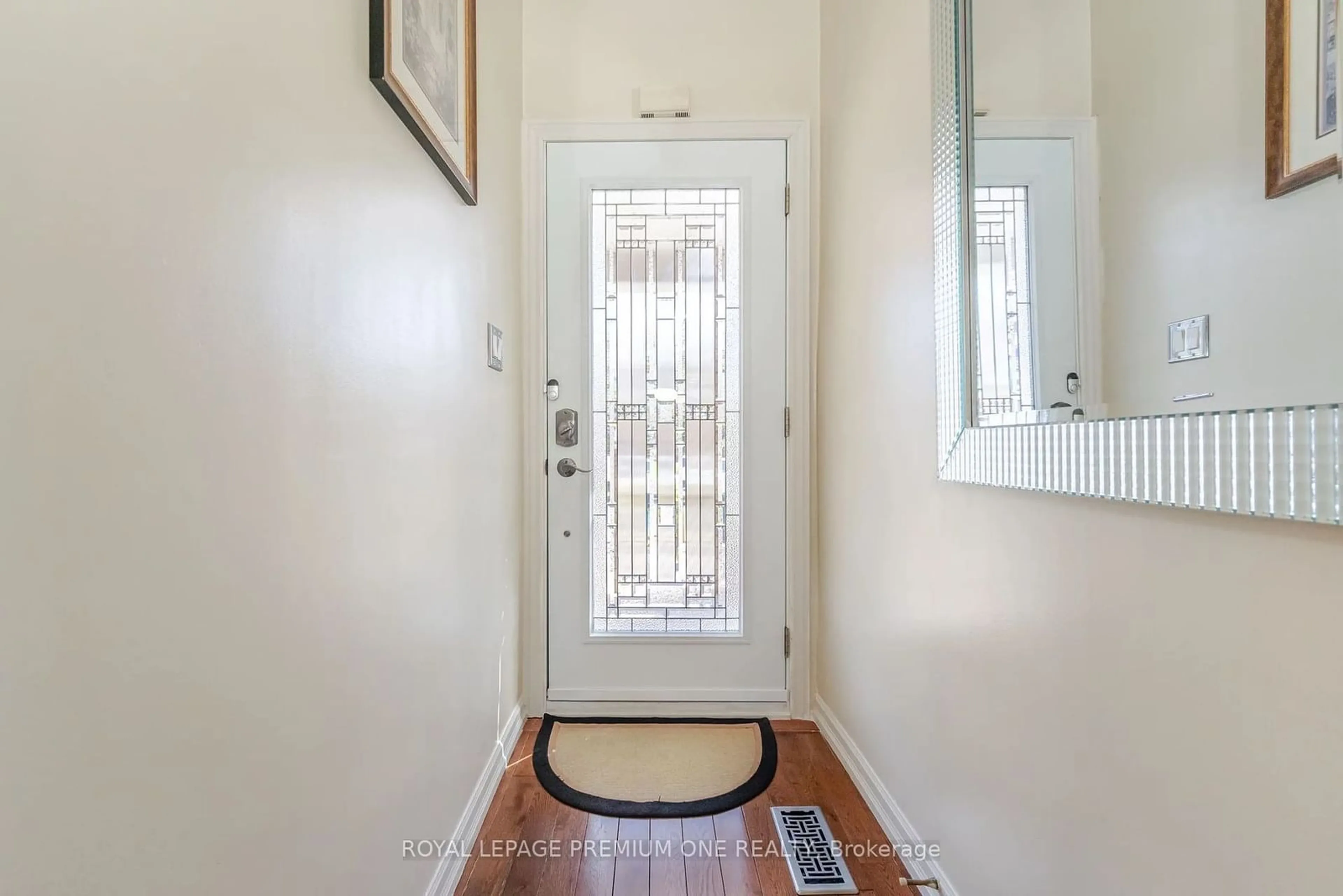 Indoor entryway, wood floors for 524 Salem Ave, Toronto Ontario M6H 3E1