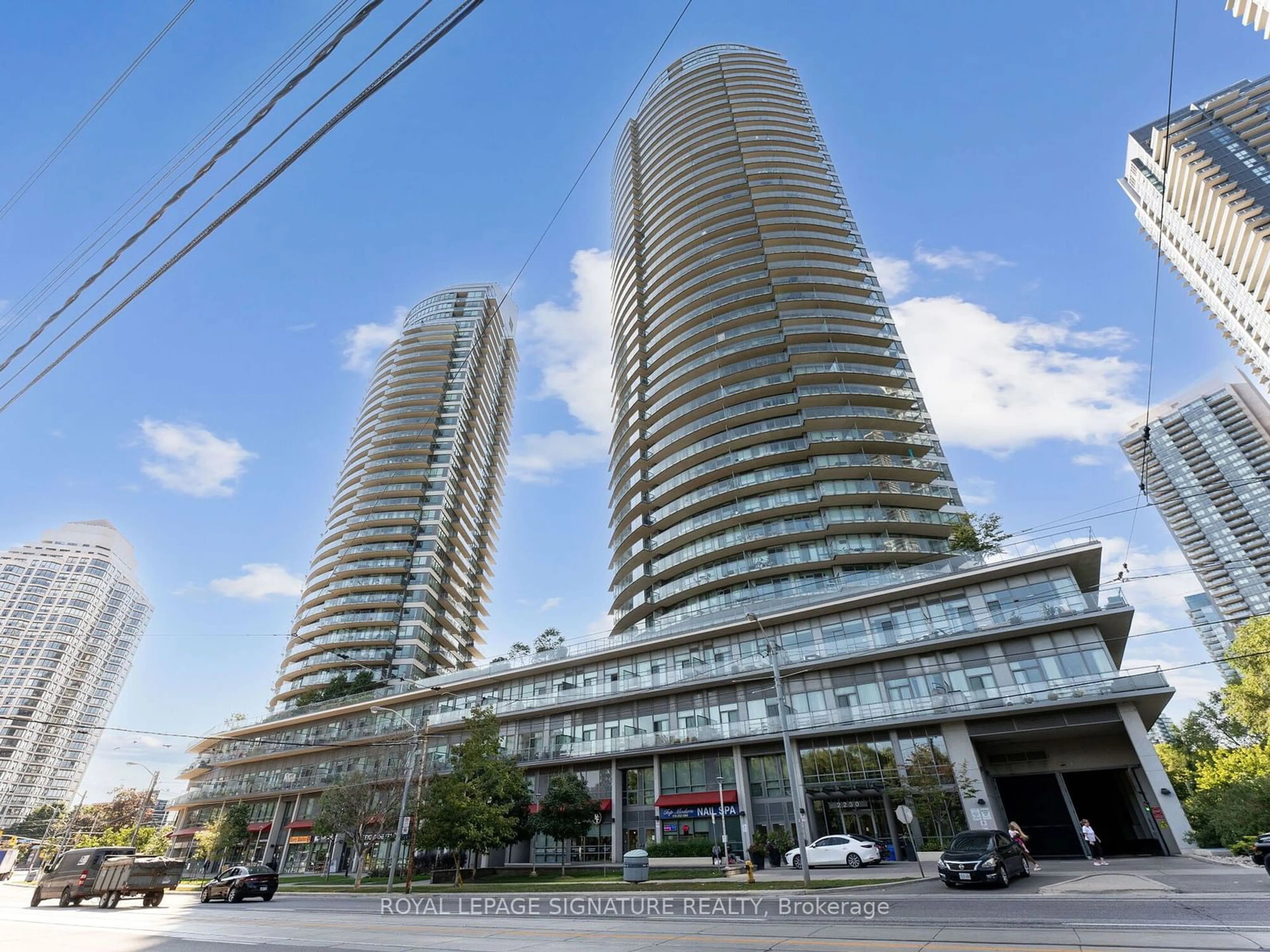 A pic from exterior of the house or condo, the front or back of building for 2230 Lake Shore Blvd #1704, Toronto Ontario M8V 0B2