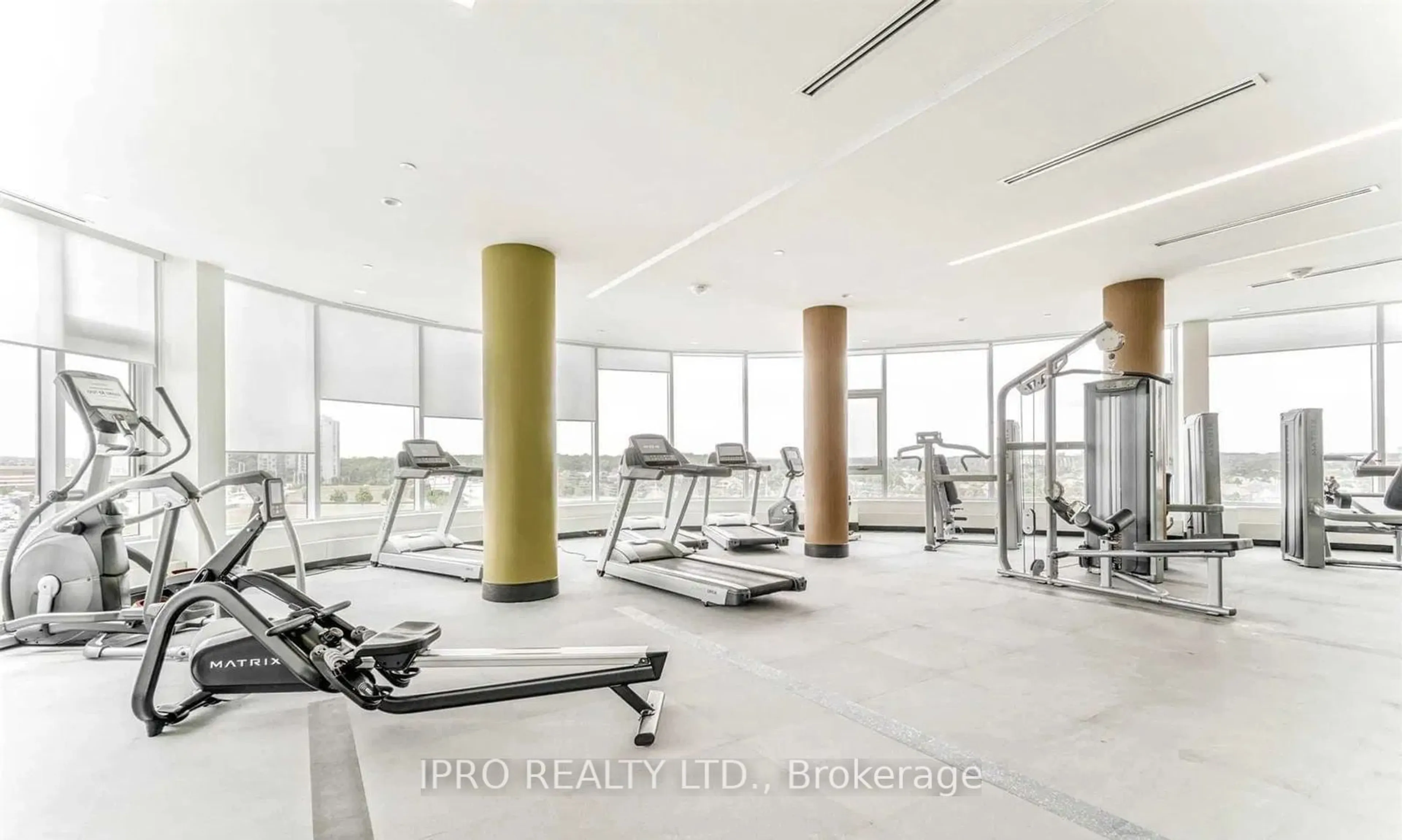 Gym or fitness room, ceramic floors for 2520 Eglinton Ave #1119, Mississauga Ontario L5M 0Y2