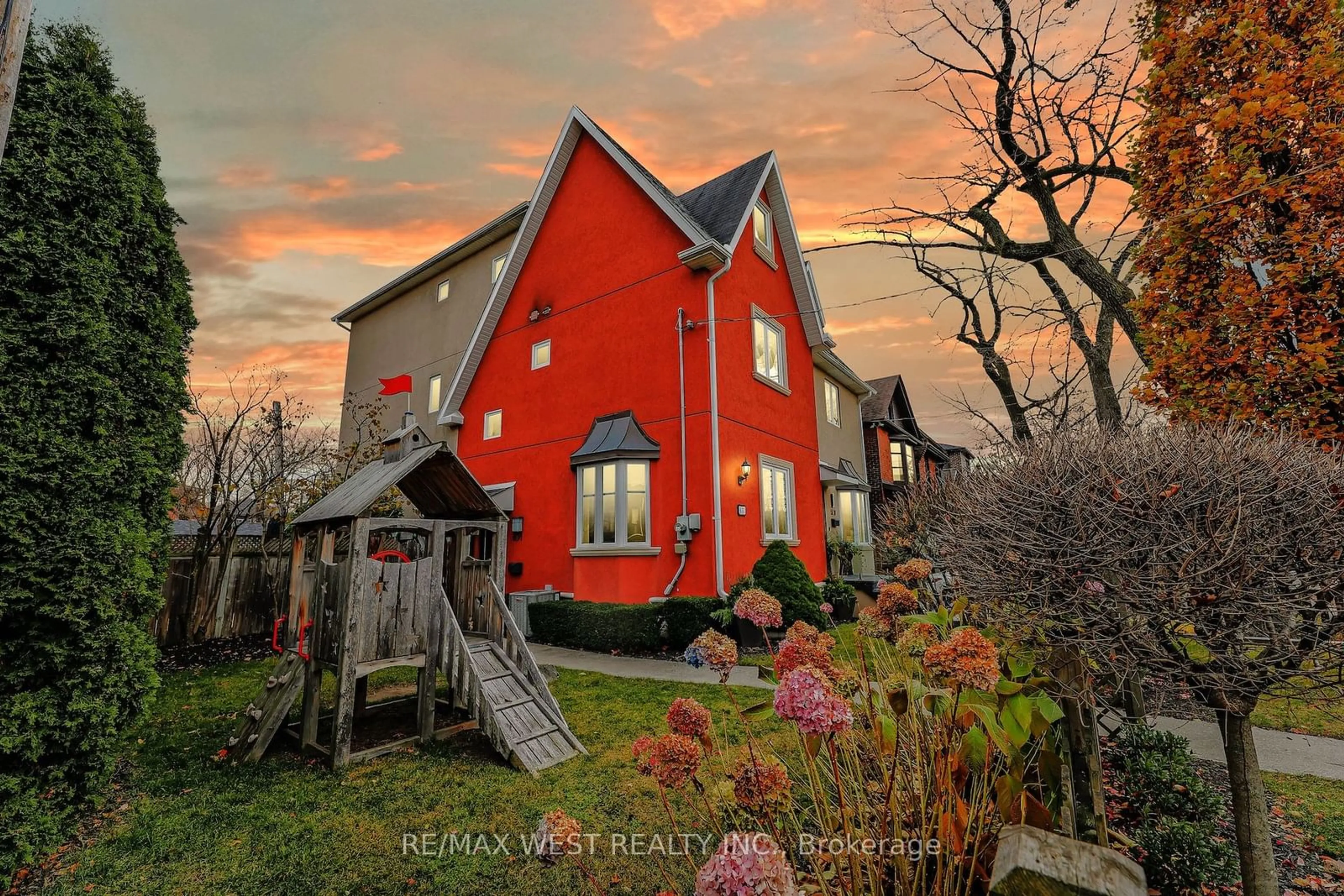 Frontside or backside of a home, cottage for 631 Beresford Ave, Toronto Ontario M6S 3C2