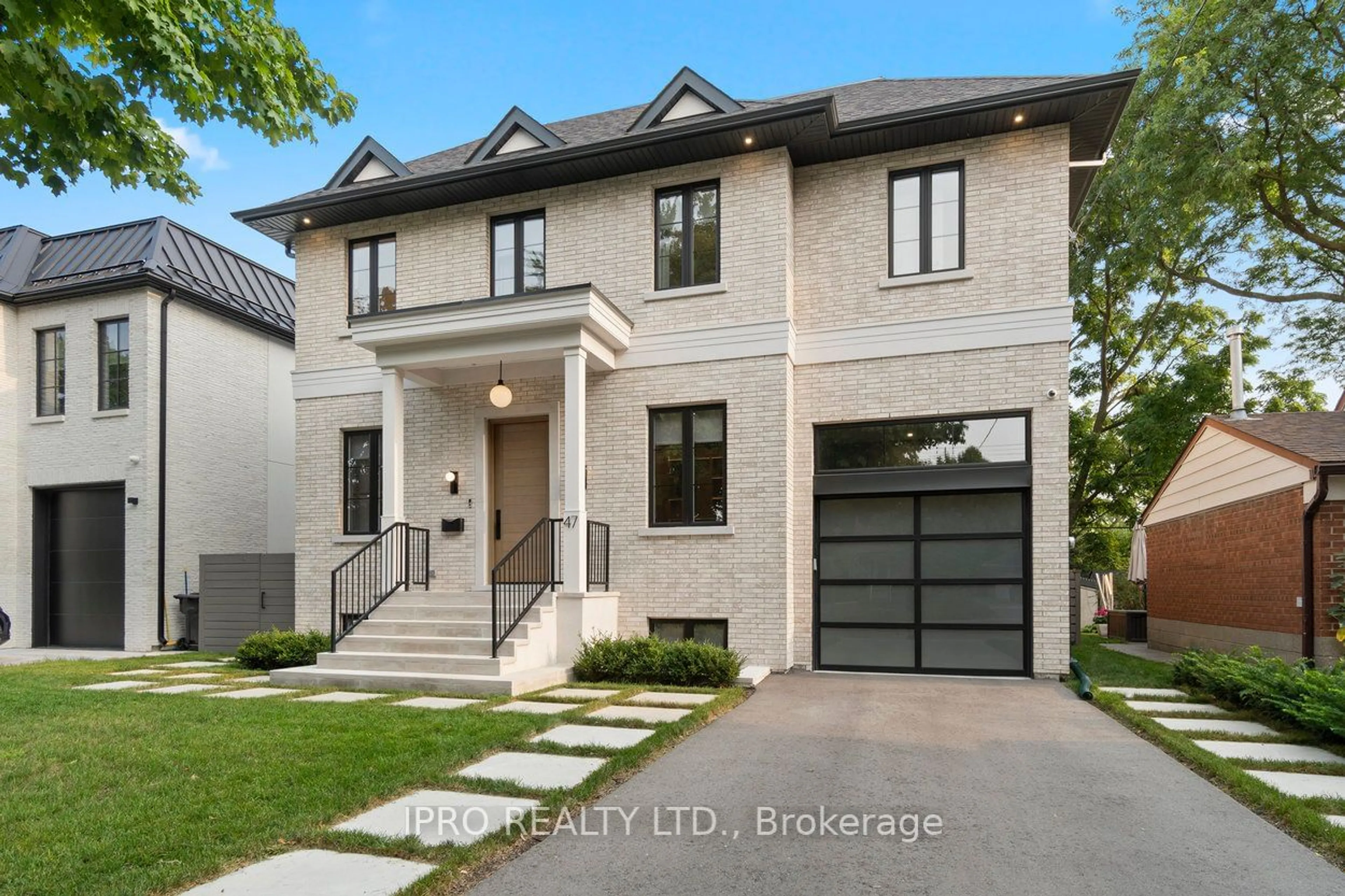 Home with brick exterior material for 47 Ambleside Ave, Toronto Ontario M8Z 2H8