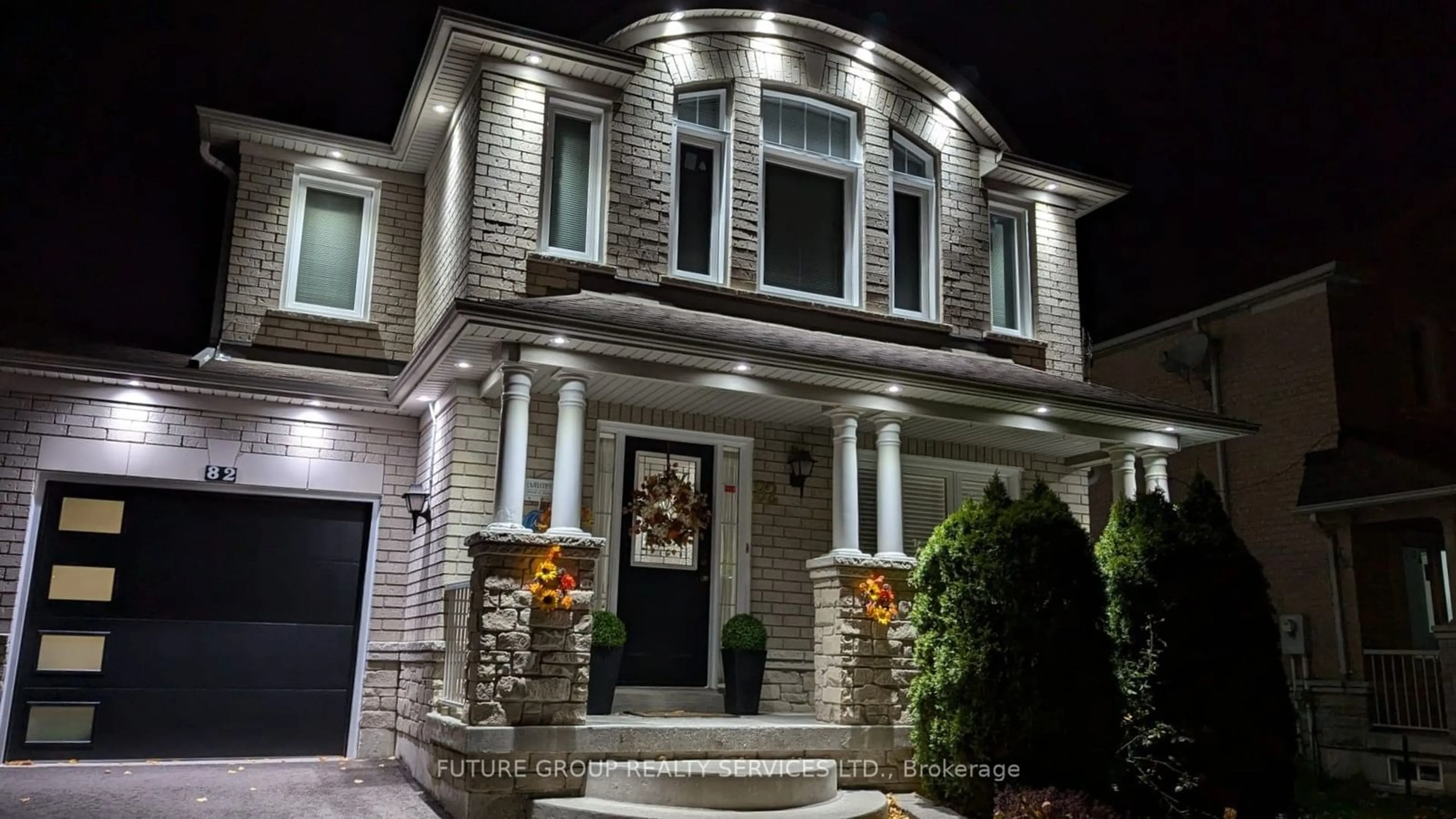 Home with brick exterior material for 82 DOLPHIN SONG Cres, Brampton Ontario L6R 1Z9