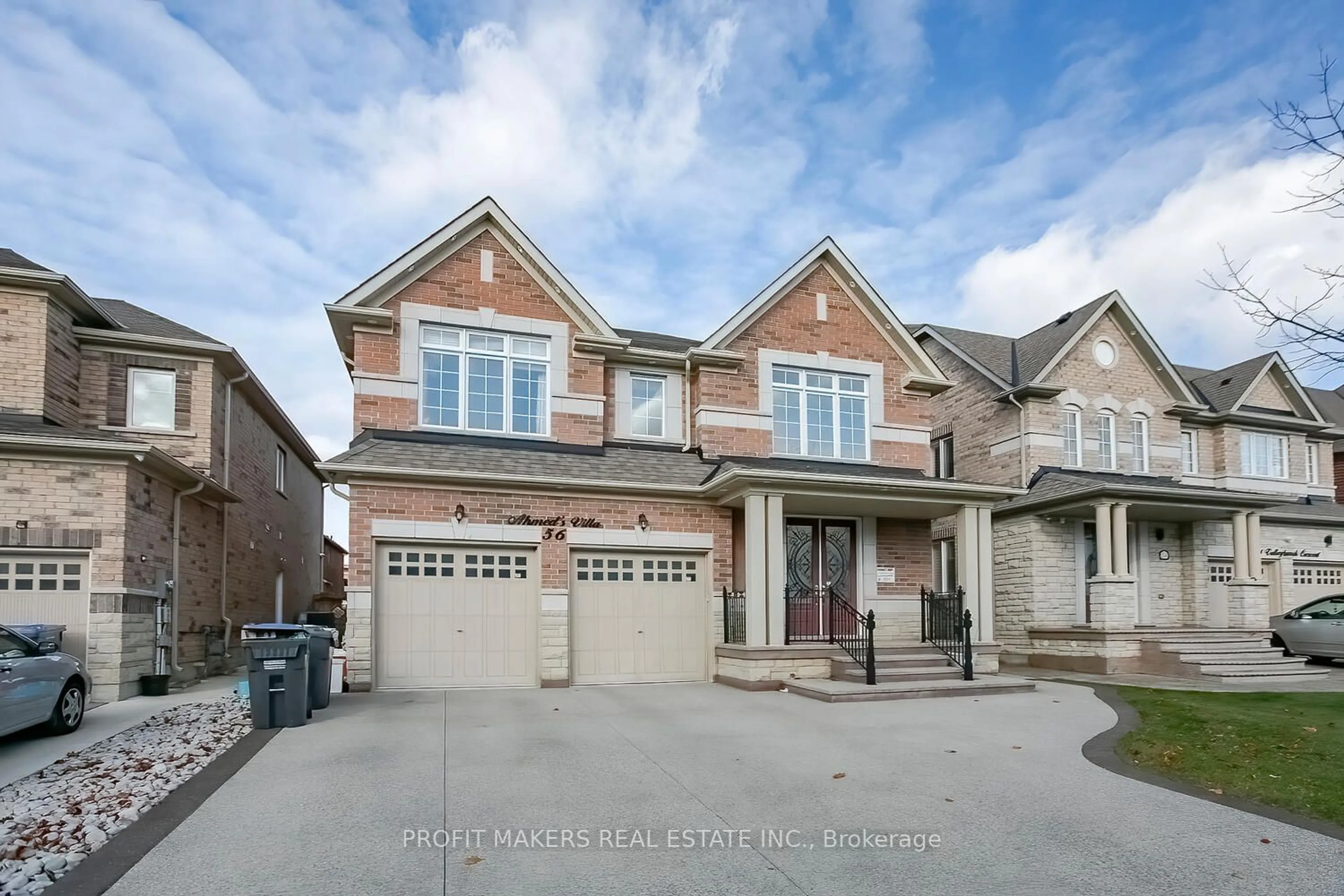 Home with brick exterior material for 56 Valleybrook Cres, Caledon Ontario L7C 1C4