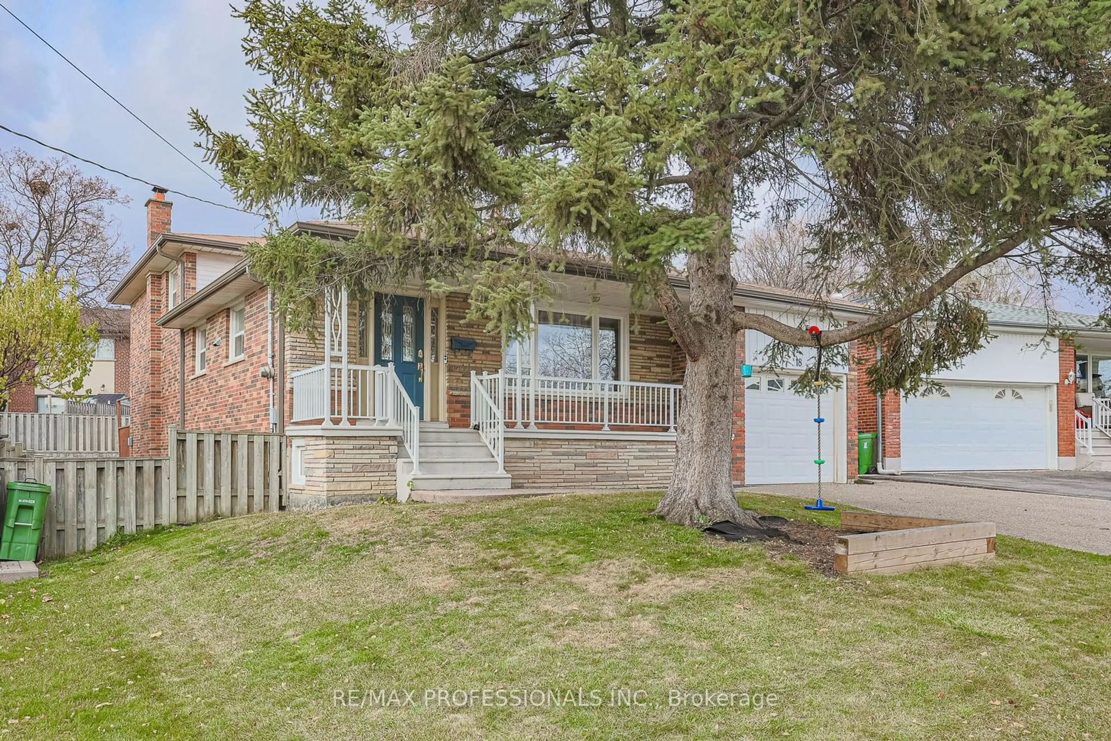 Frontside or backside of a home, cottage for 18 West Wareside Rd, Toronto Ontario M9C 3J1