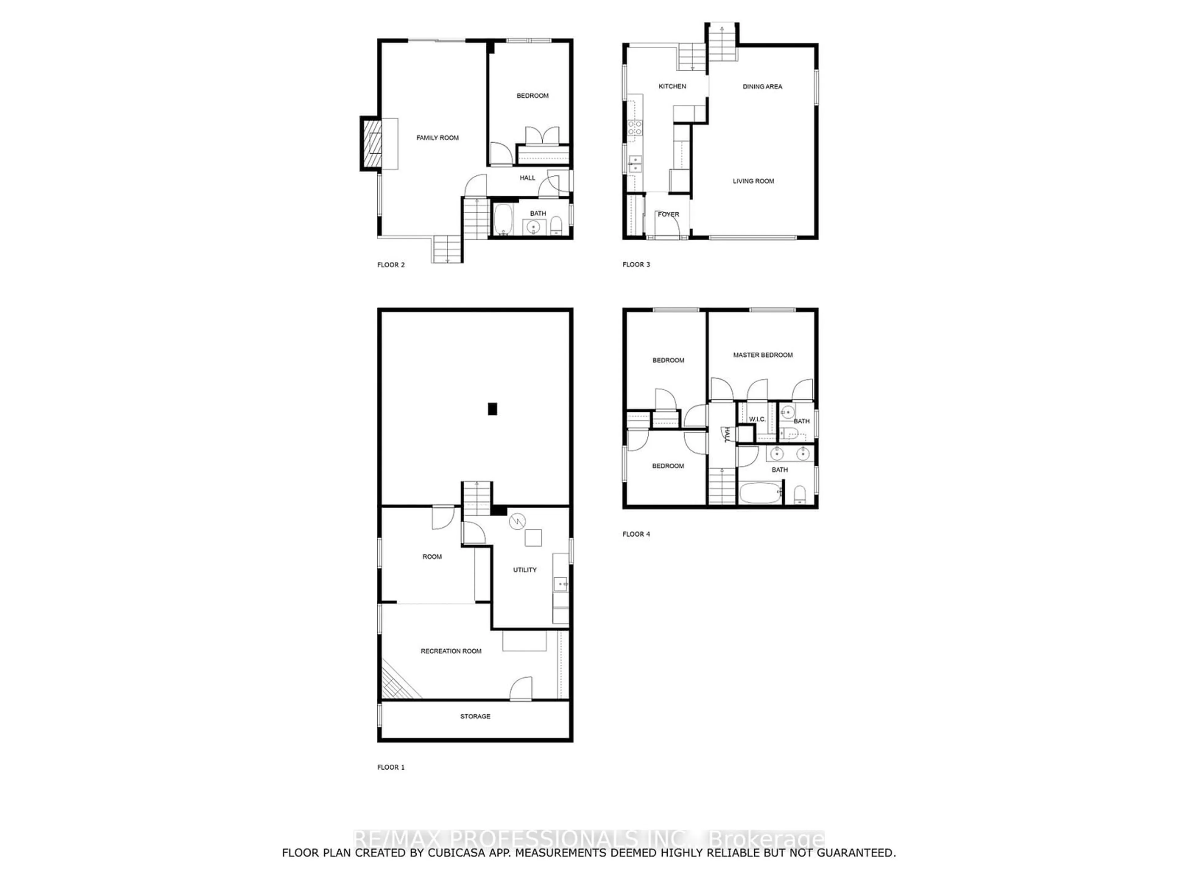 Floor plan for 18 West Wareside Rd, Toronto Ontario M9C 3J1