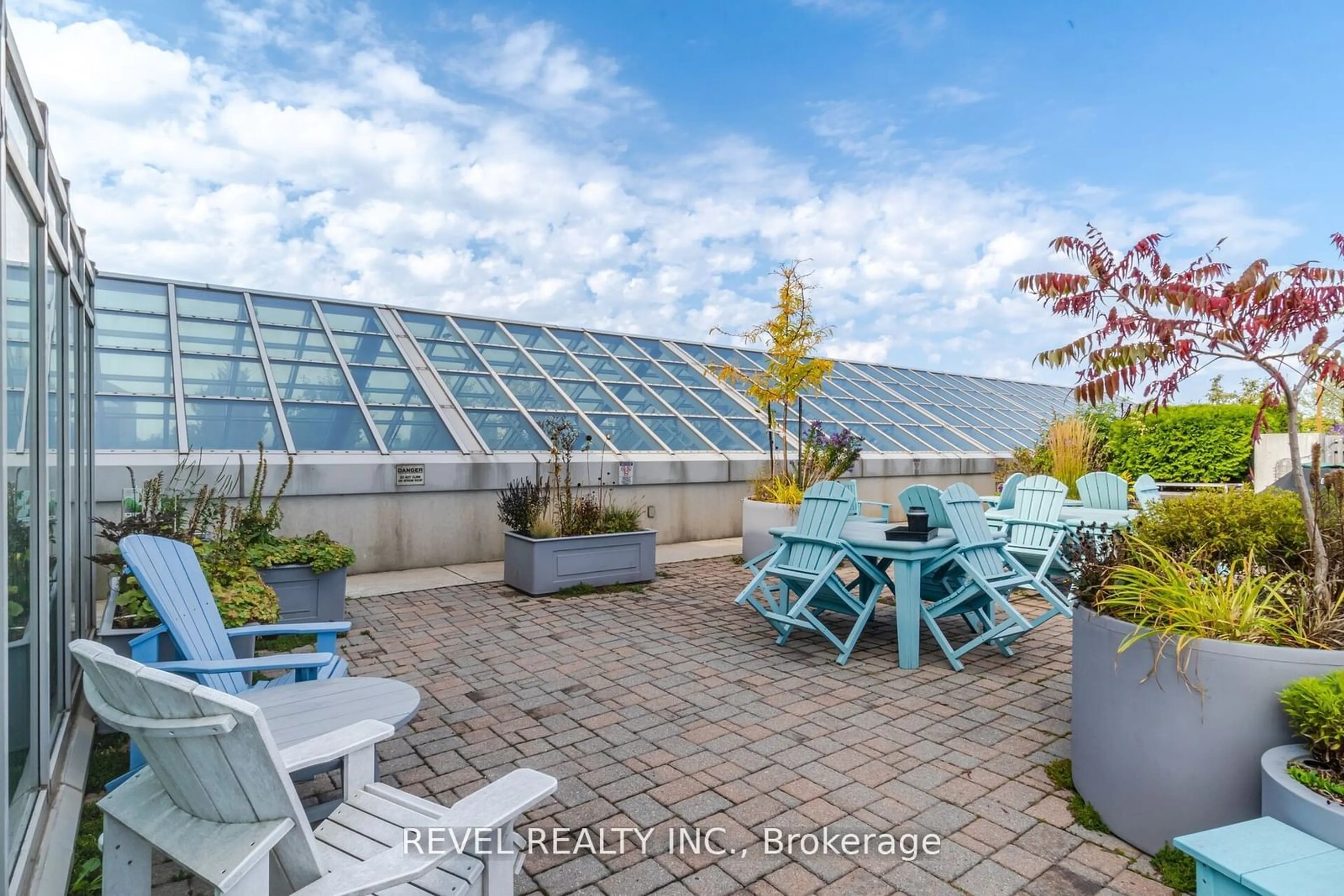 Patio, water/lake/river/ocean view for 437 Roncesvalles Ave #219, Toronto Ontario M6R 3B9