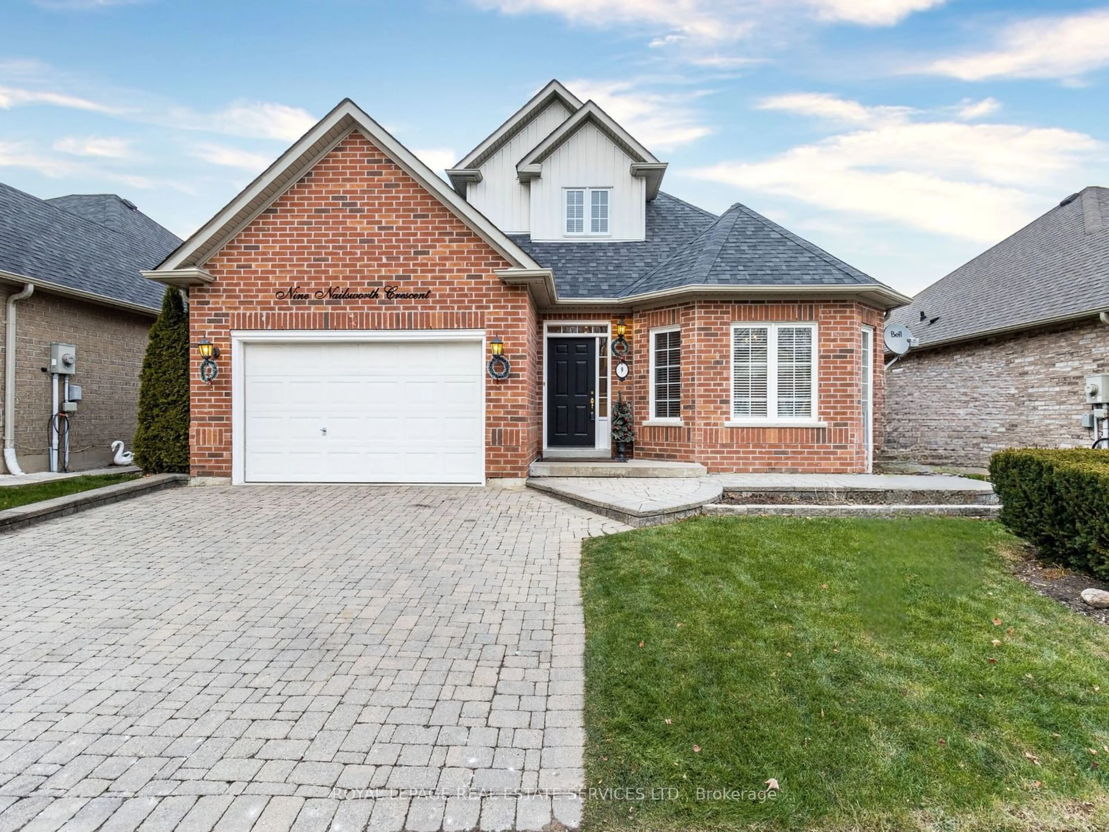 Home with brick exterior material for 9 Nailsworth Cres, Caledon Ontario L7C 1R3