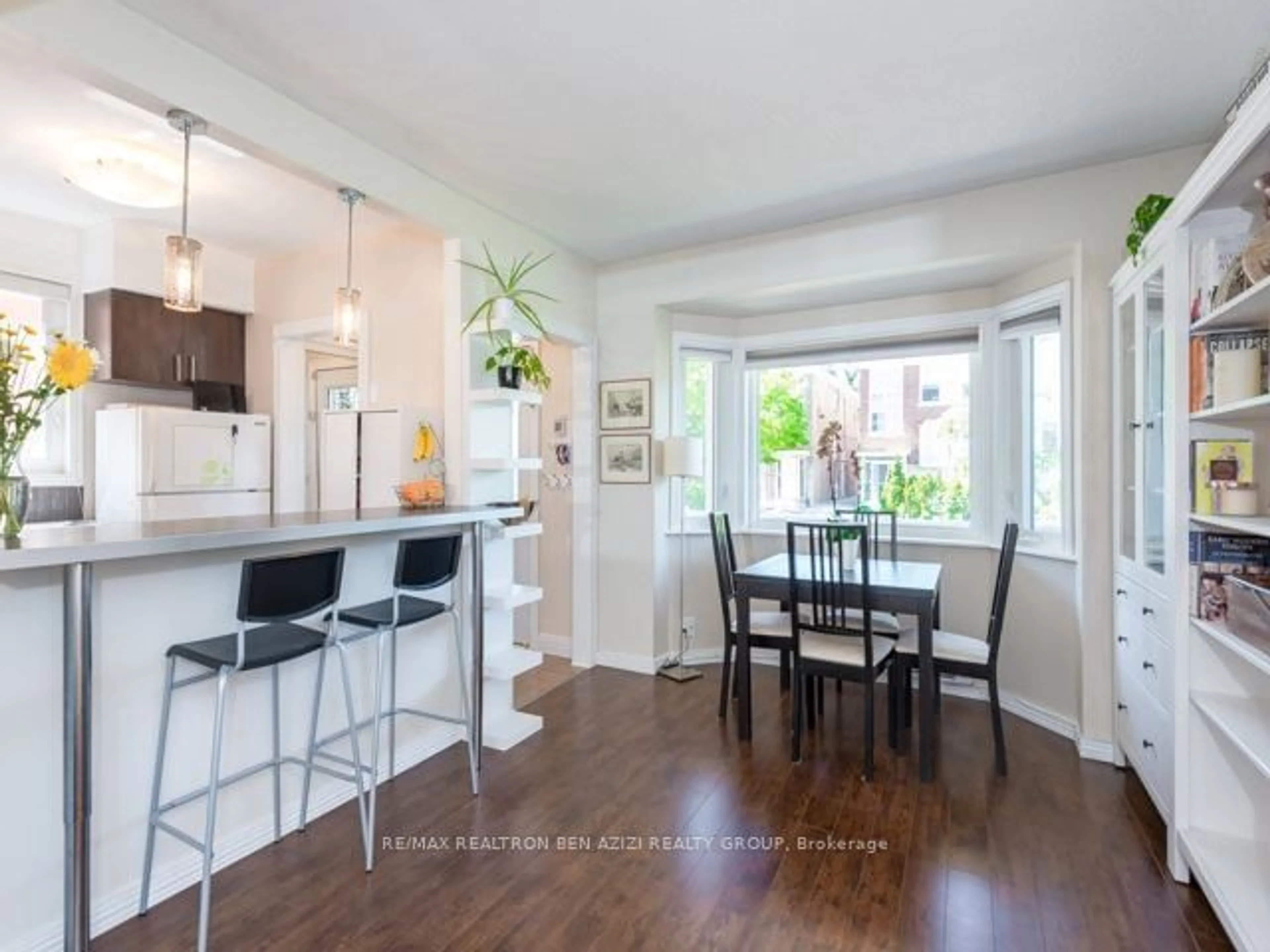 Open concept kitchen for 119 Belgravia Ave, Toronto Ontario M6E 2M4