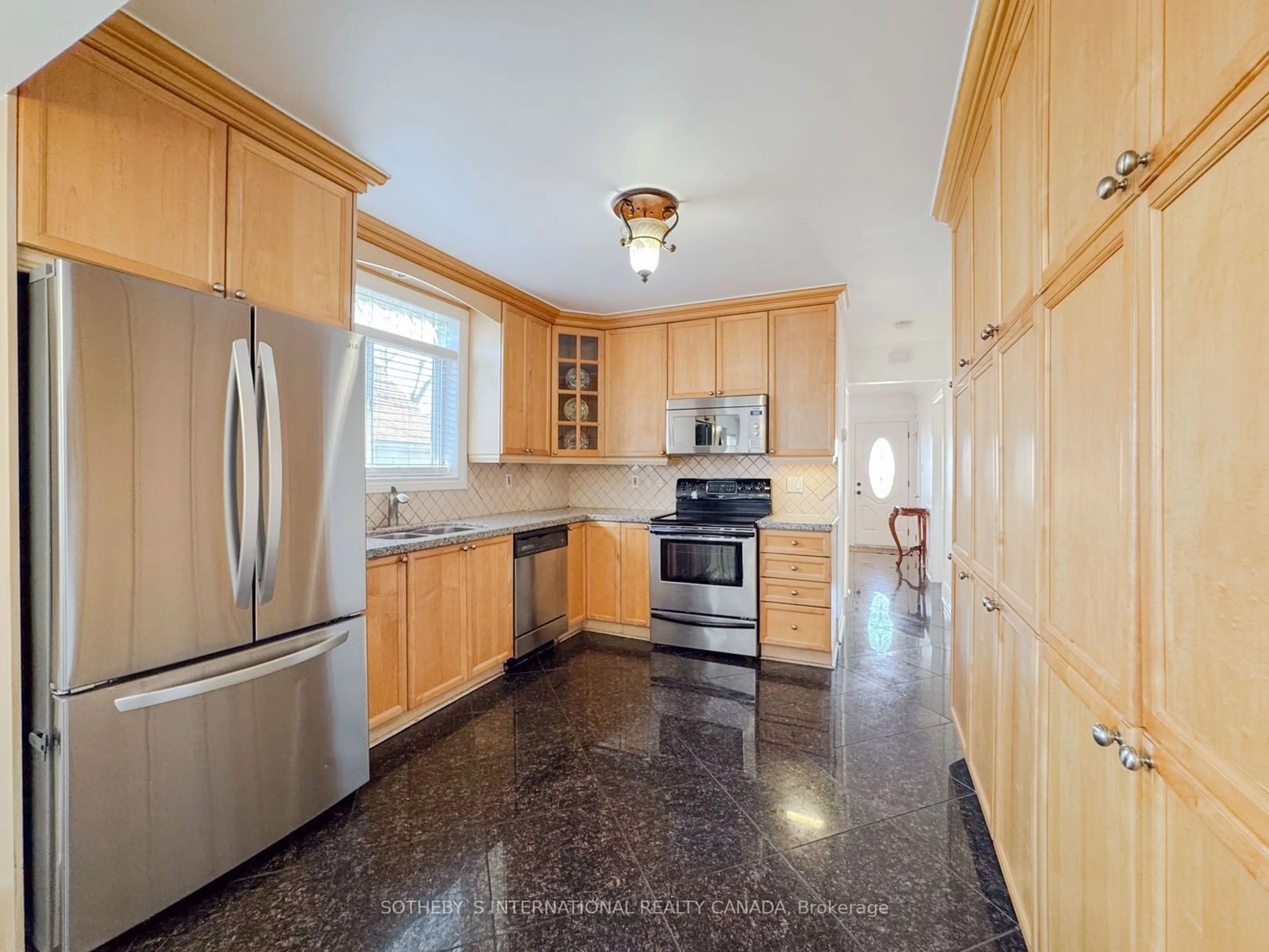 Standard kitchen, wood floors for 1167 Roselawn Ave, Toronto Ontario M6B 1C5