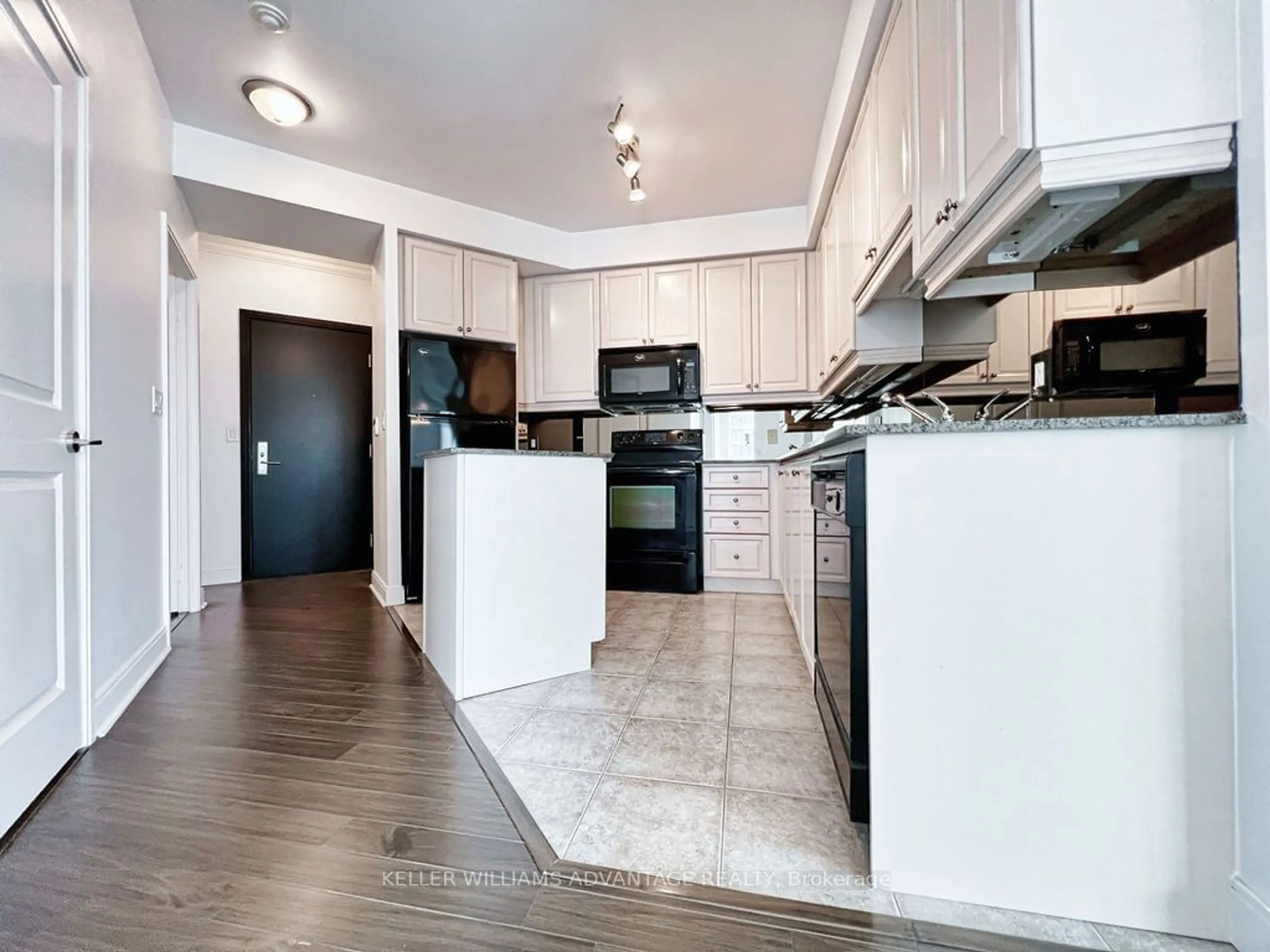 Open concept kitchen for 80 Absolute Ave #3005, Mississauga Ontario L4Z 0A5