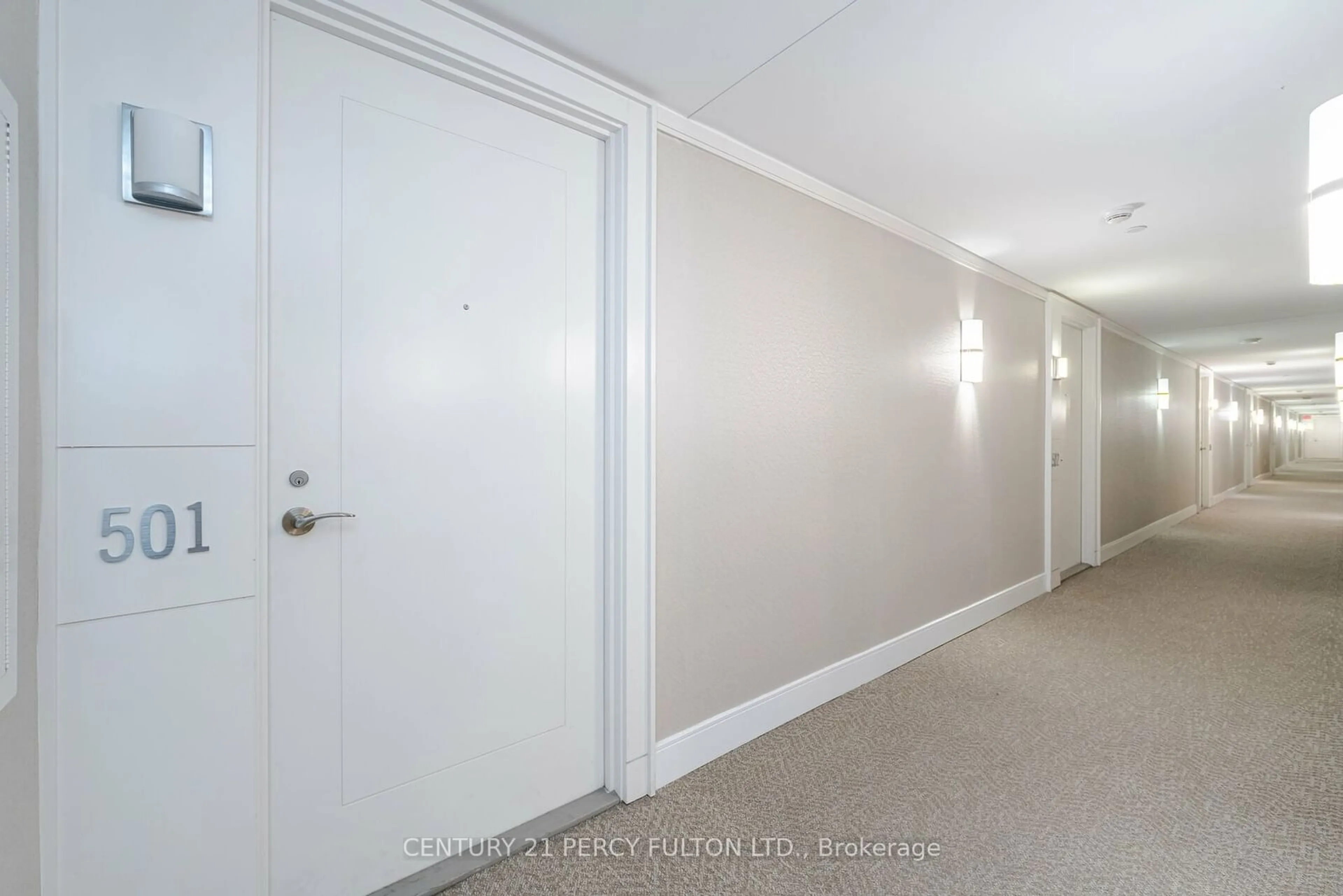 Indoor foyer, not visible floor for 830 Lawrence Ave #501, Toronto Ontario M6A 0B6