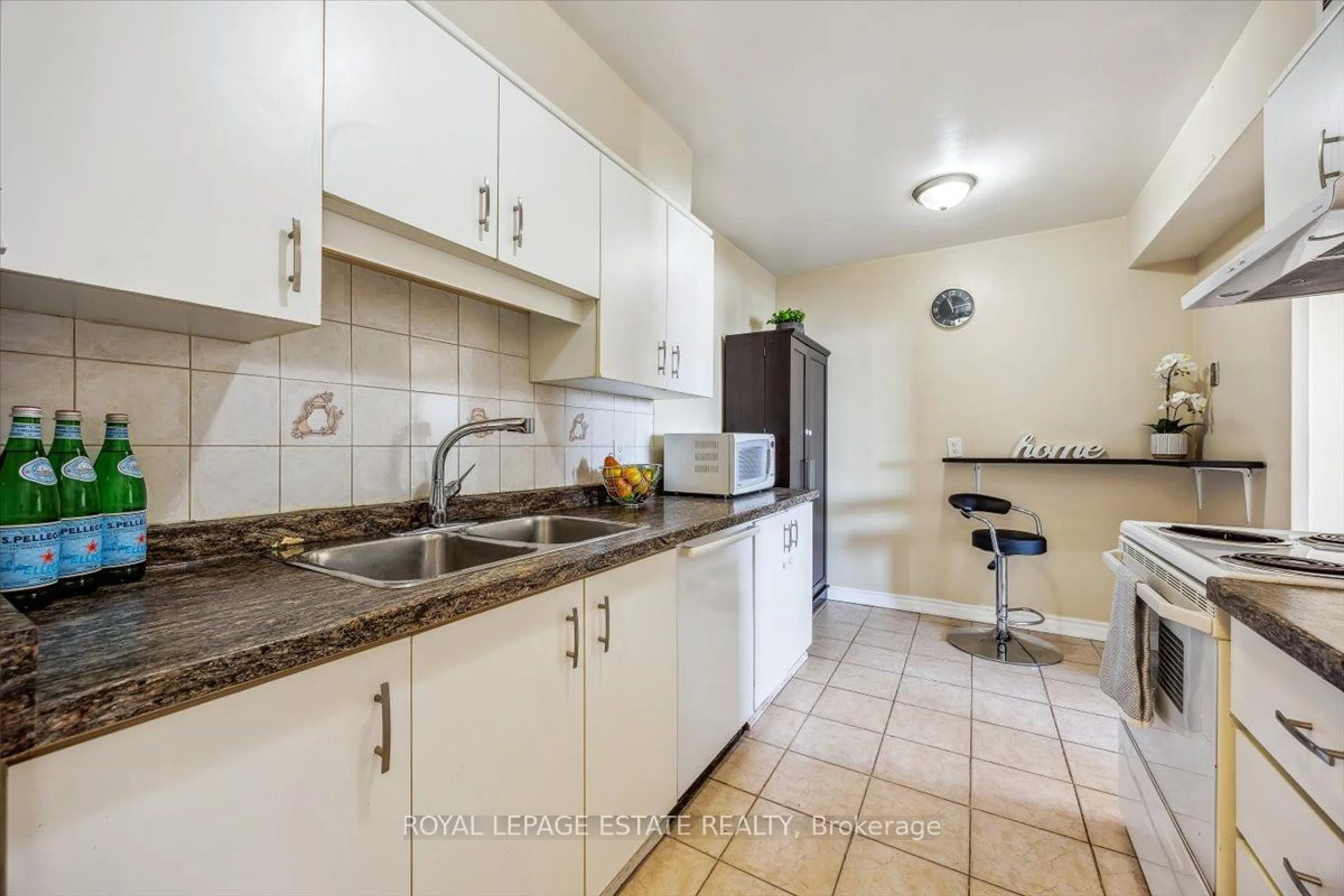 Standard kitchen, ceramic floors for 2835 Islington Ave #508, Toronto Ontario M9L 2K2