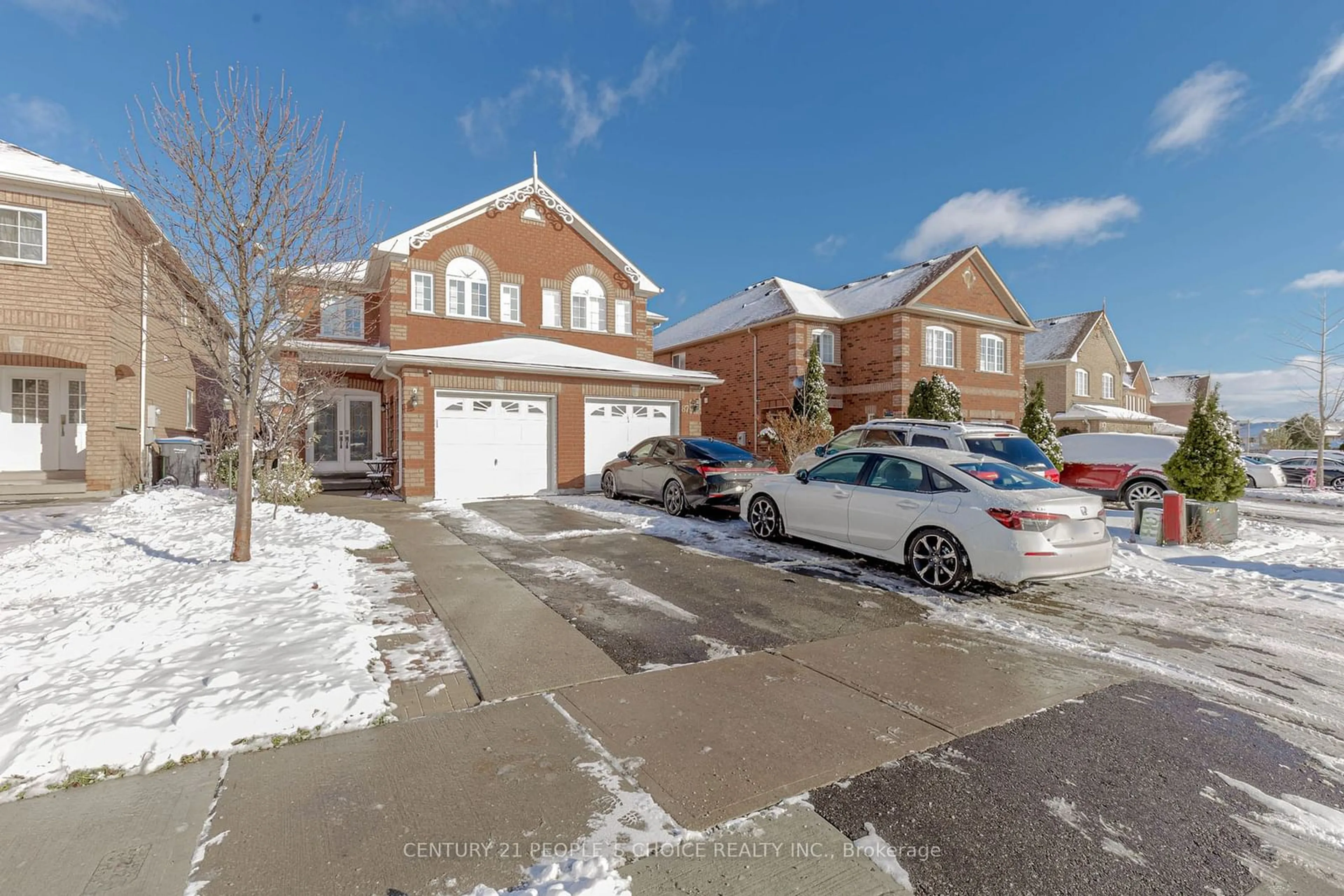 A pic from exterior of the house or condo, the street view for 89 Weather Vane Lane, Brampton Ontario L6X 4R4