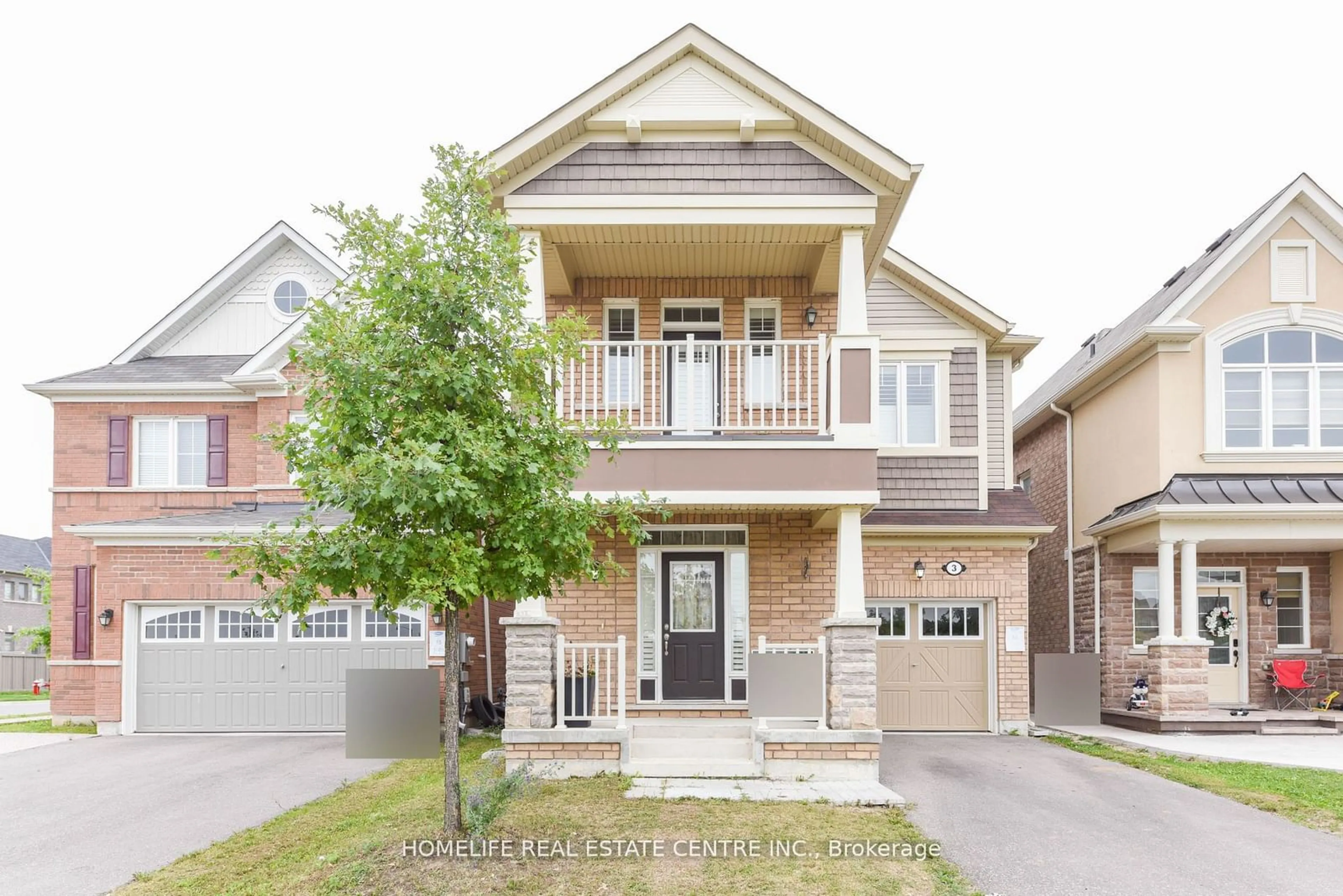 Frontside or backside of a home, the street view for 3 Averill Rd, Brampton Ontario L7A 0B7