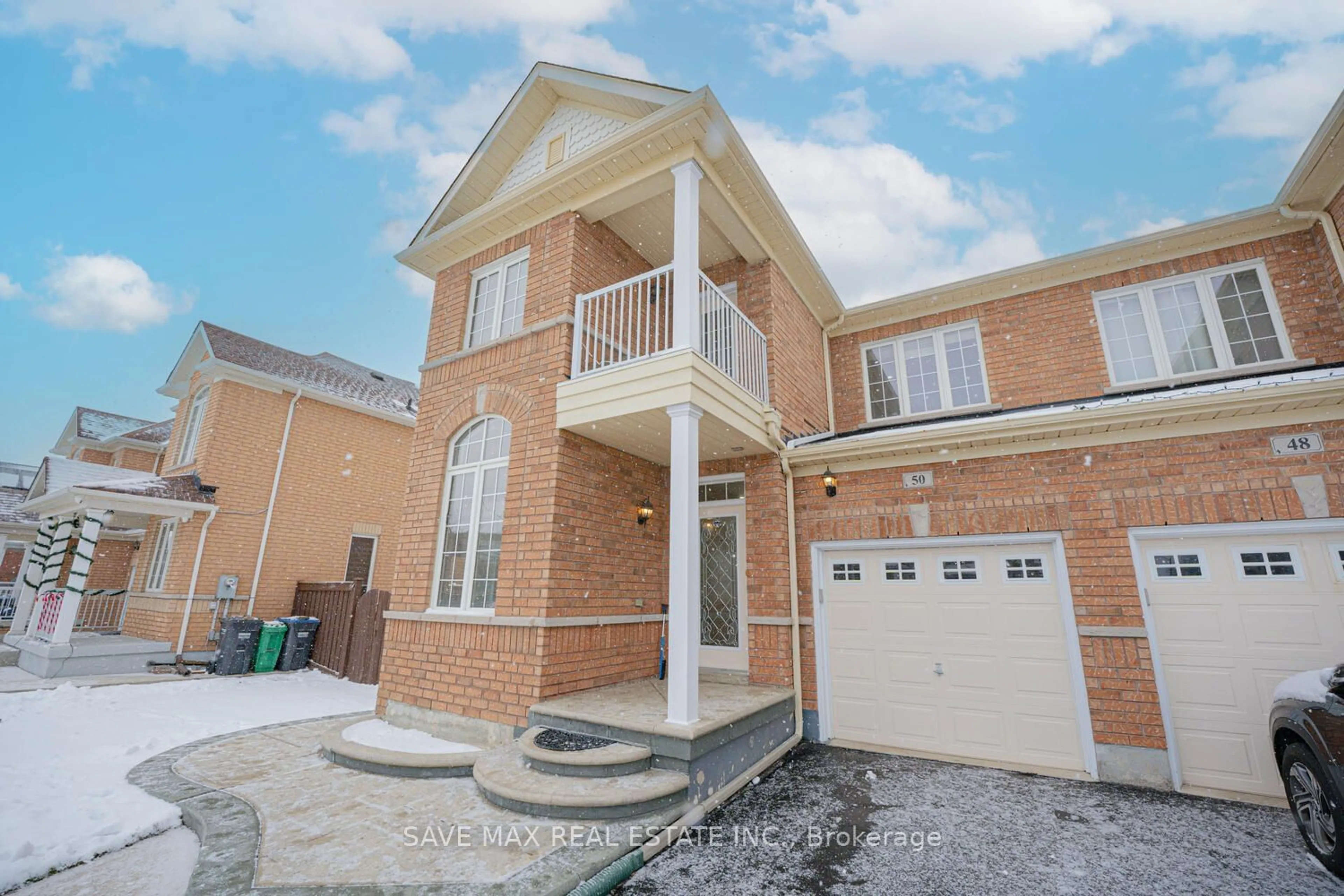 A pic from exterior of the house or condo, the street view for 50 Begonia Cres, Brampton Ontario L7A 0M6