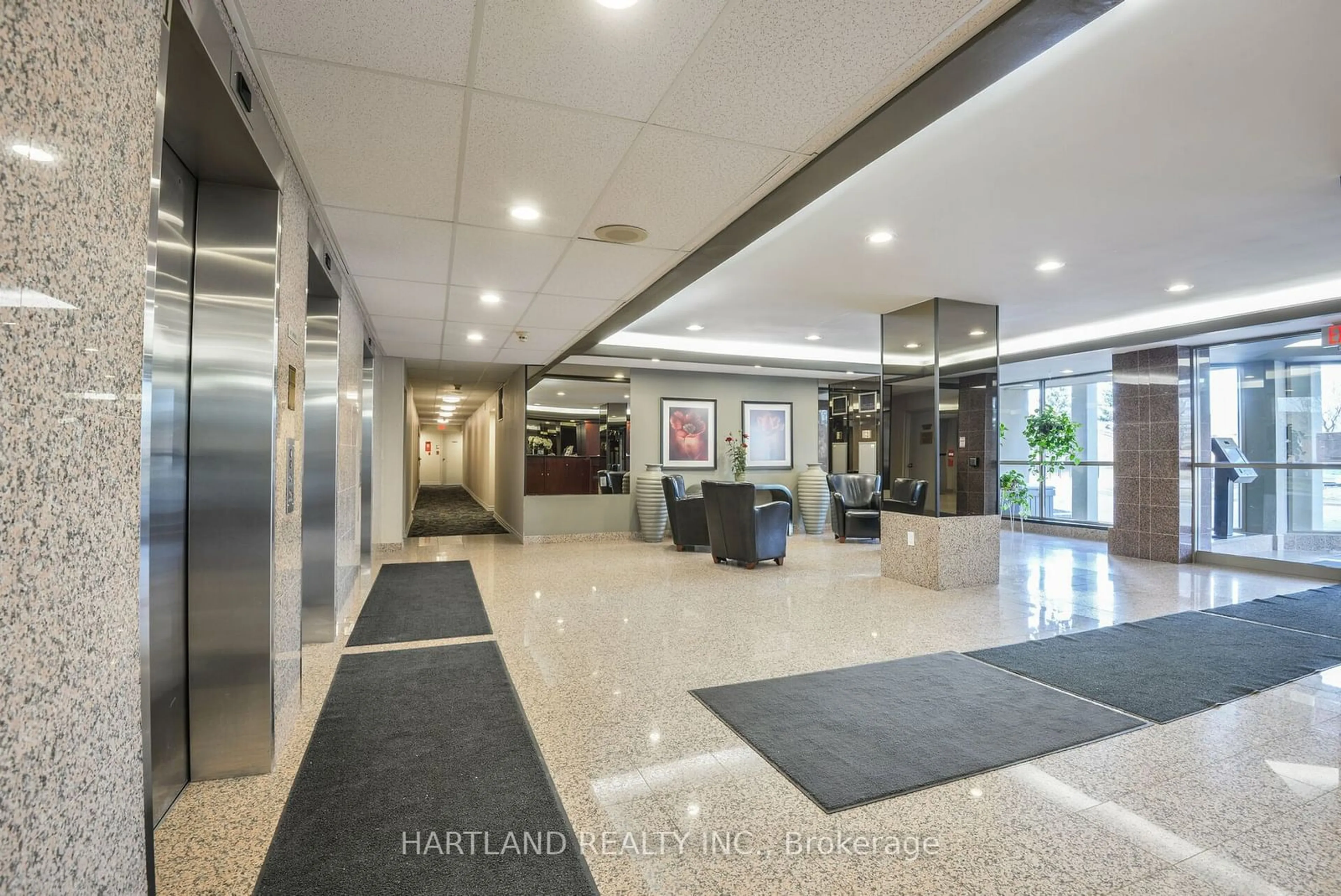 Indoor lobby, ceramic floors for 700 Constellation Dr #103, Mississauga Ontario L5R 3G8