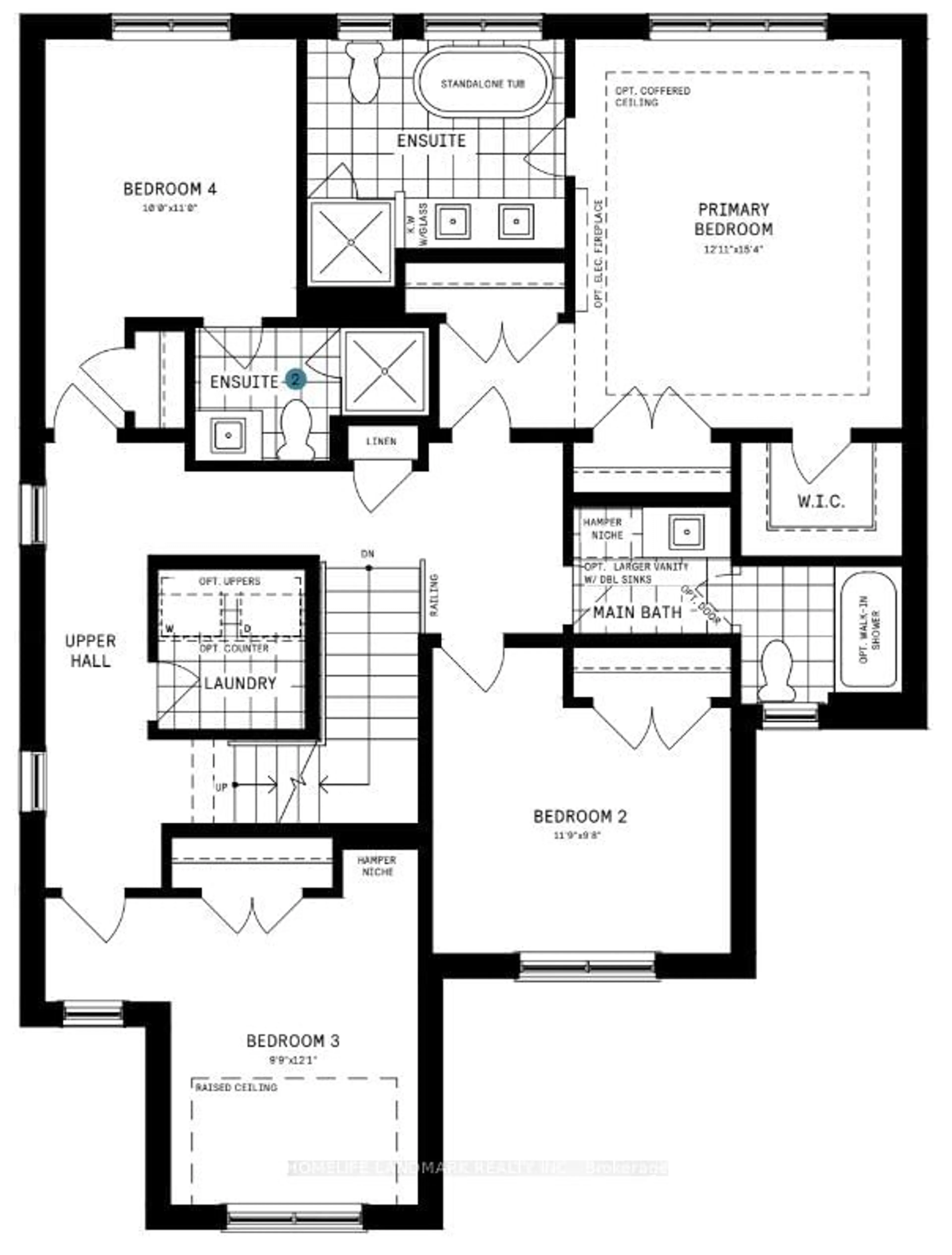 Floor plan for 3264 Mariner Passage, Oakville Ontario L6M 4K1