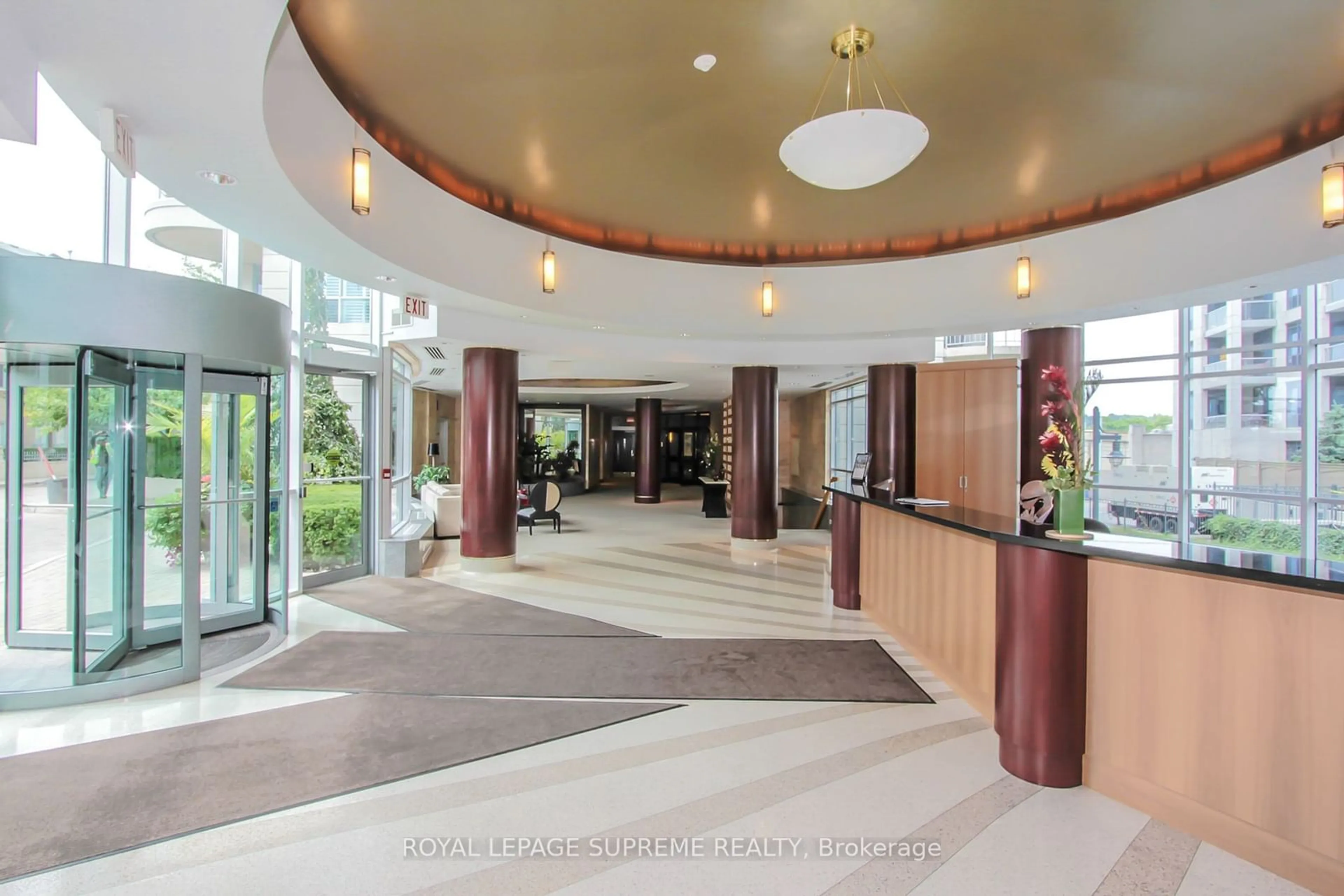 Indoor lobby for 2111 Lake Shore Blvd #107, Toronto Ontario M8V 4B2